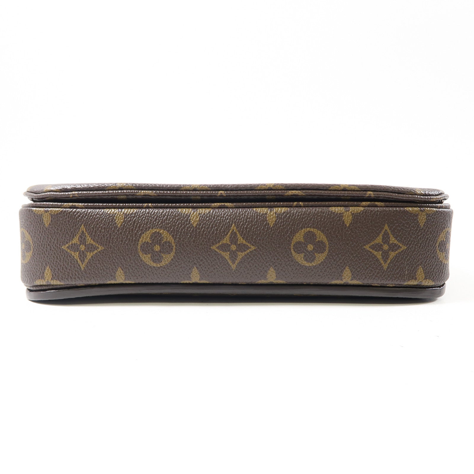 LOUIS VUITTON Monogram Pochette Metis金扣手挽肩背兩用袋啡色
