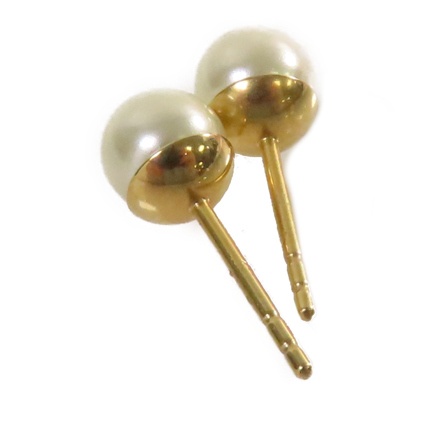 Dior 仿珍珠CD Earrings耳環珍珠色/金色