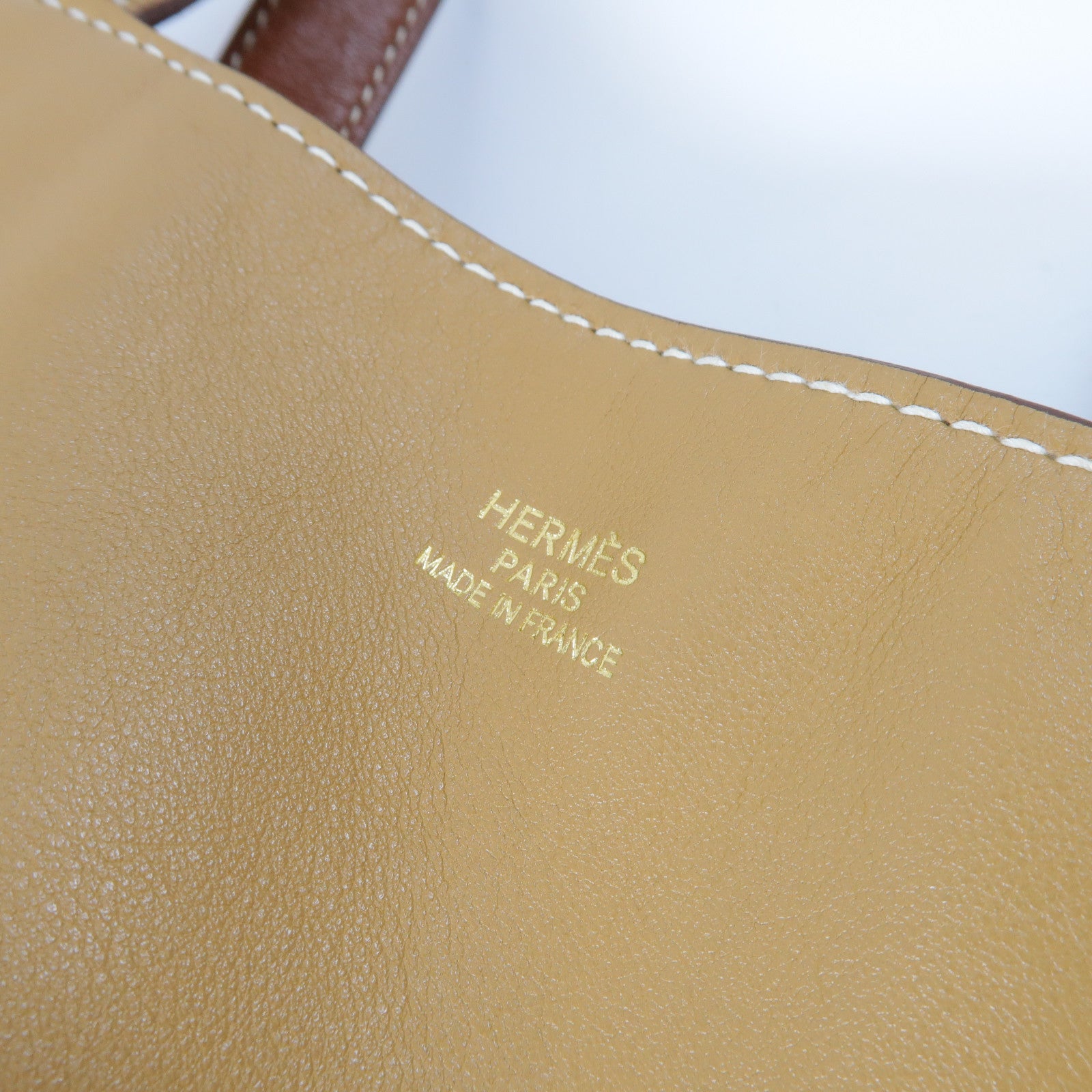 HERMES 【激減優惠】Swift皮革Double Sens 36肩背袋Camel駱駝色