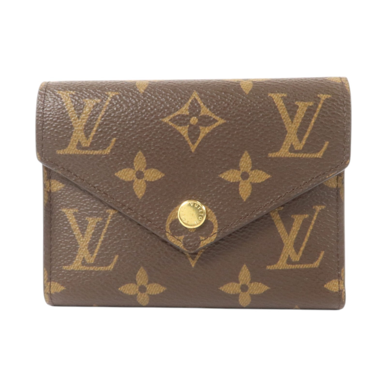 LOUIS VUITTON Monogram Victorine Walle金扣t錢包