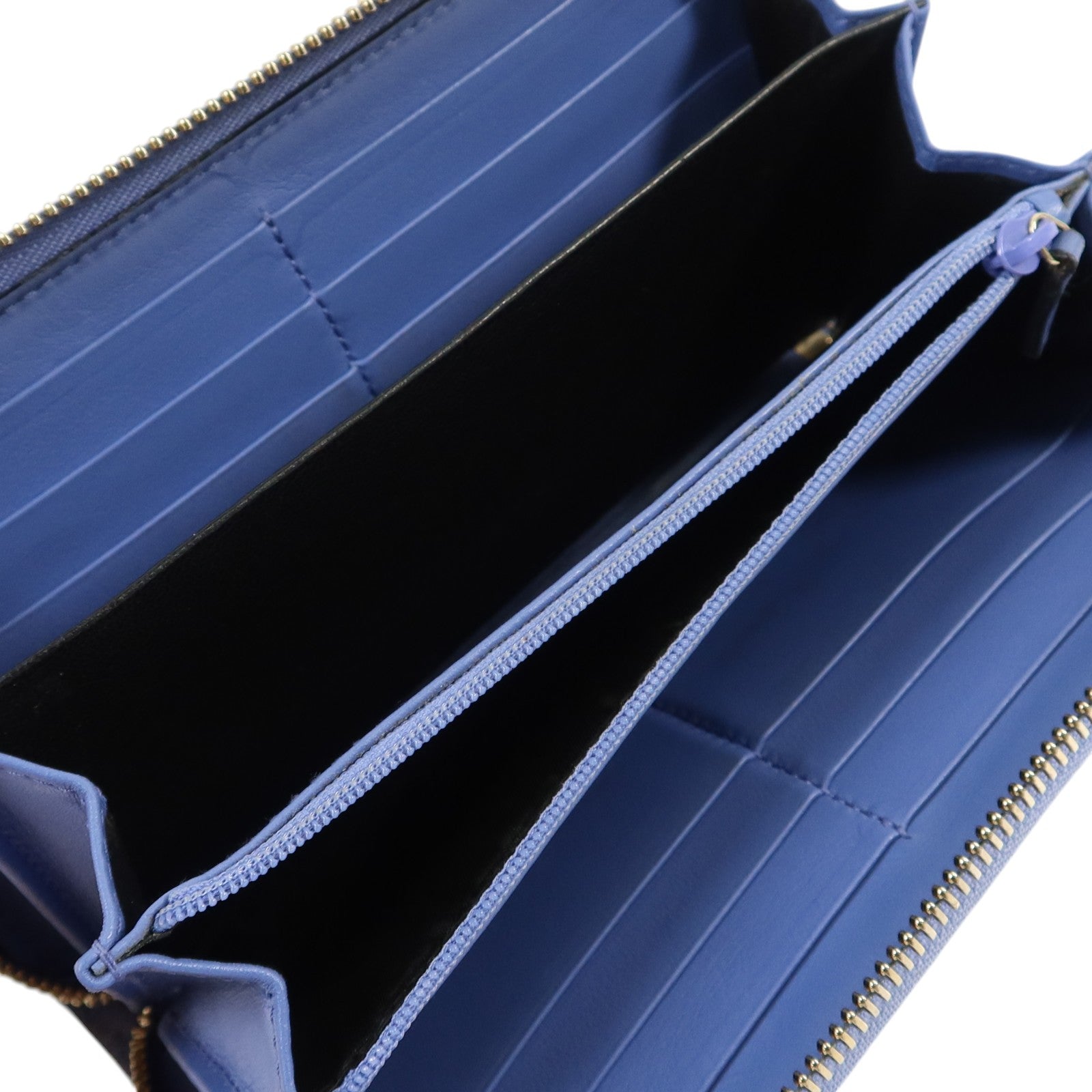 GUCCI 牛皮皮革Zipper Long Wallet金扣長錢包