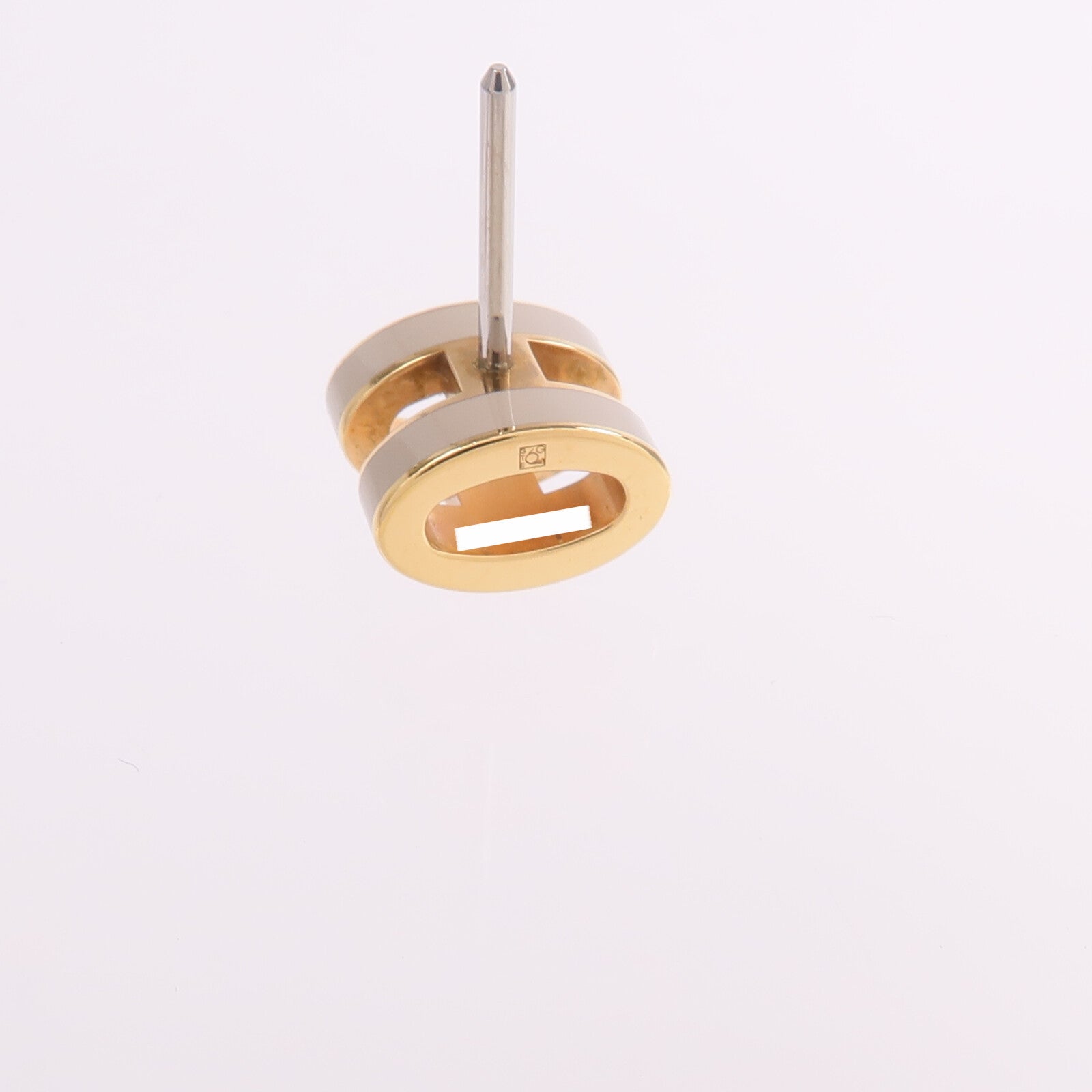 HERMES 金屬Mini Pop H耳環