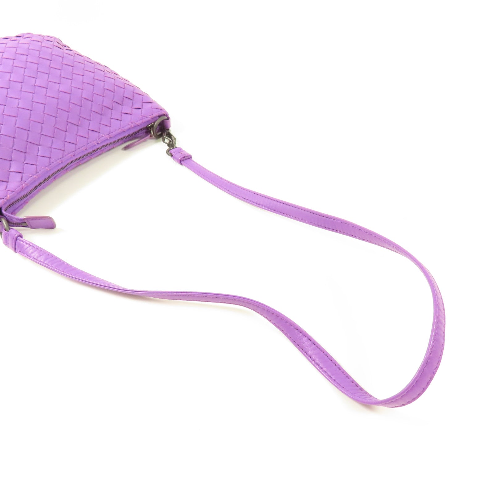 BOTTEGA VENETA 牛皮皮革Shoulder Bag黑扣肩背袋
