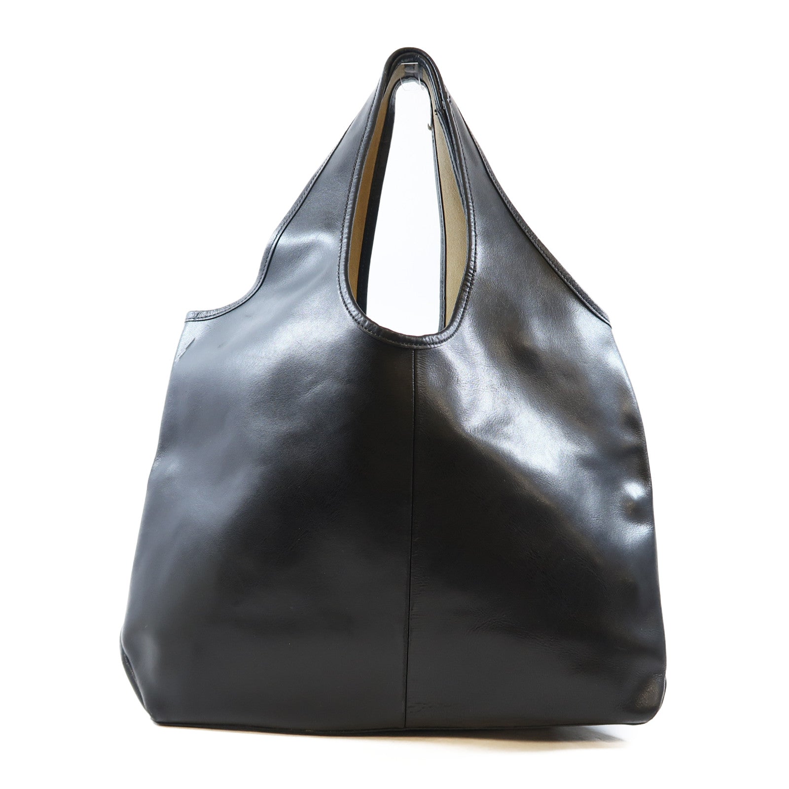 SEE BY CHLOE 牛皮皮革Shoulder Bag銀扣肩背袋黑色