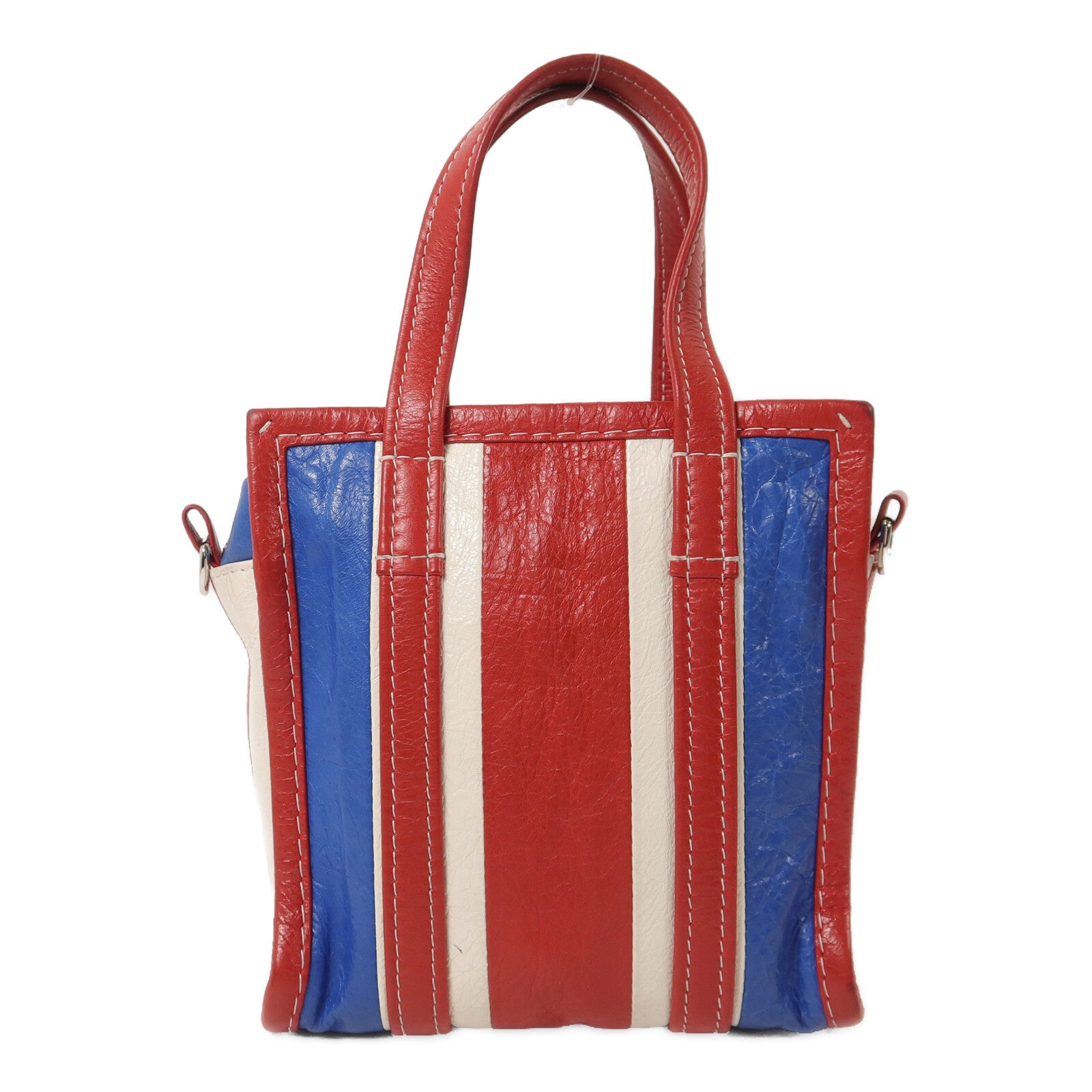 BALENCIAGA 羊皮皮革Bazar Bag手挽肩背兩用袋