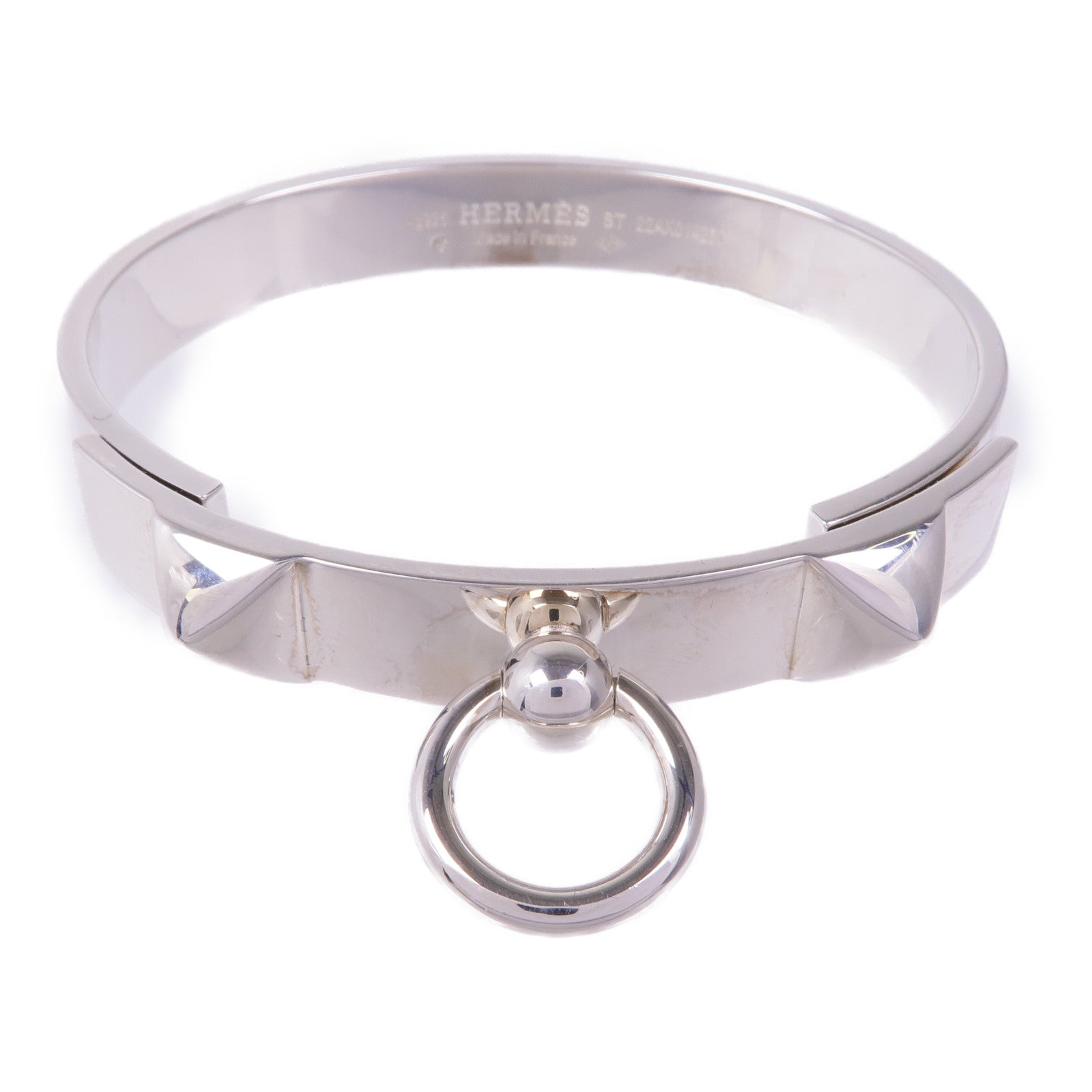HERMES 925純銀Collier De Chien手鐲