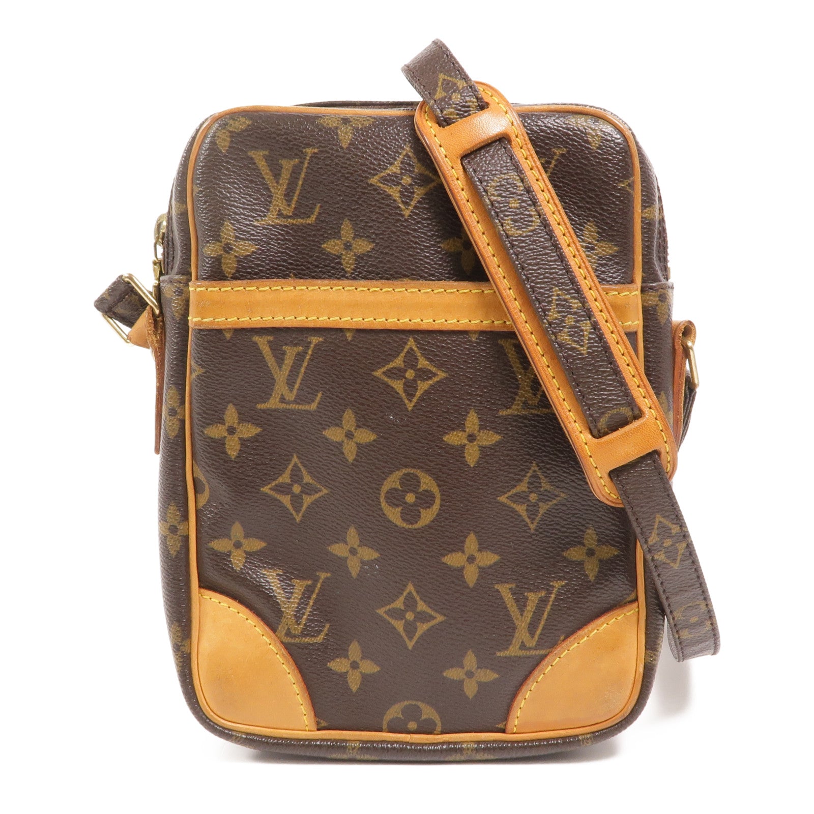 LOUIS VUITTON Monogram Danube金扣肩背袋