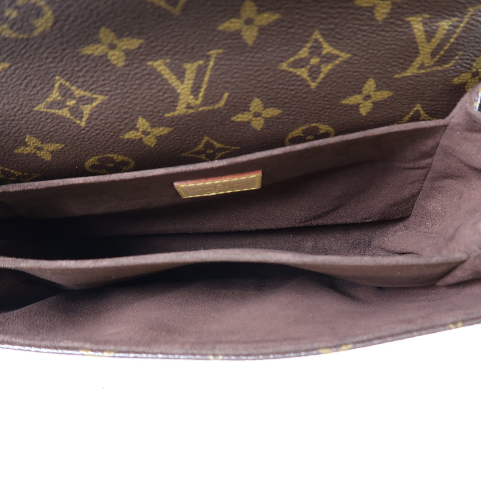 LOUIS VUITTON Monogram Pochette Metis金扣手挽肩背兩用袋啡色