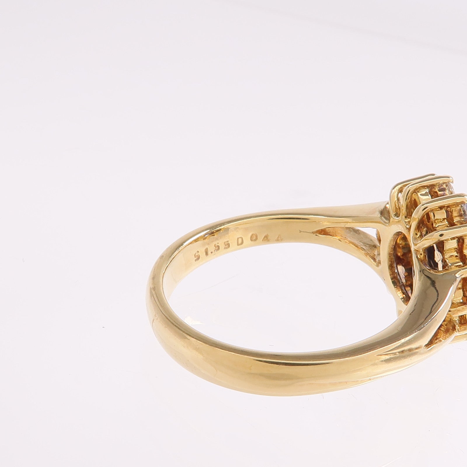 JEWELRY 18K黃金Sapphire Diamond Ring藍寶石/鑽石戒指