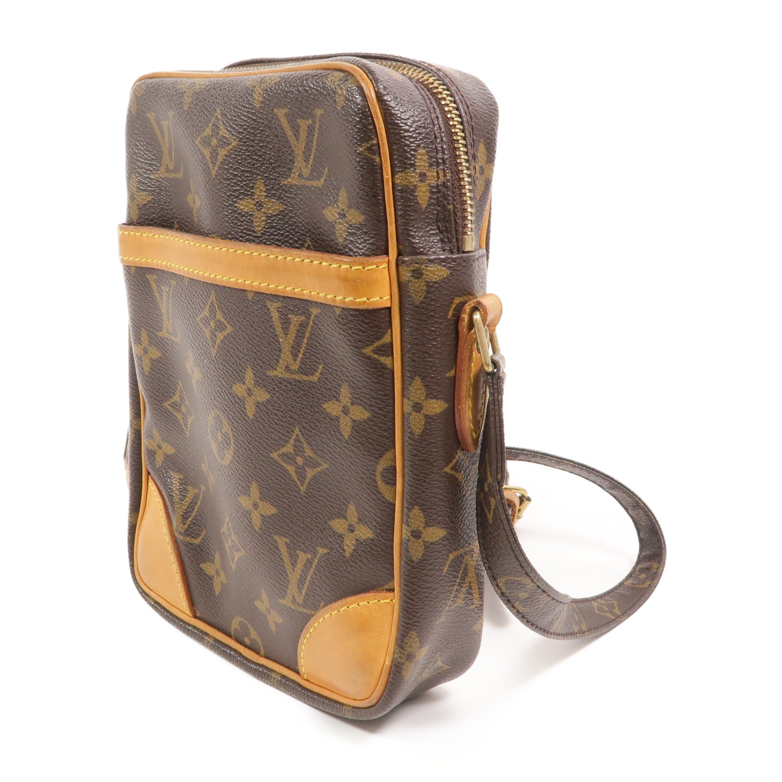 LOUIS VUITTON Monogram Danube金扣肩背袋