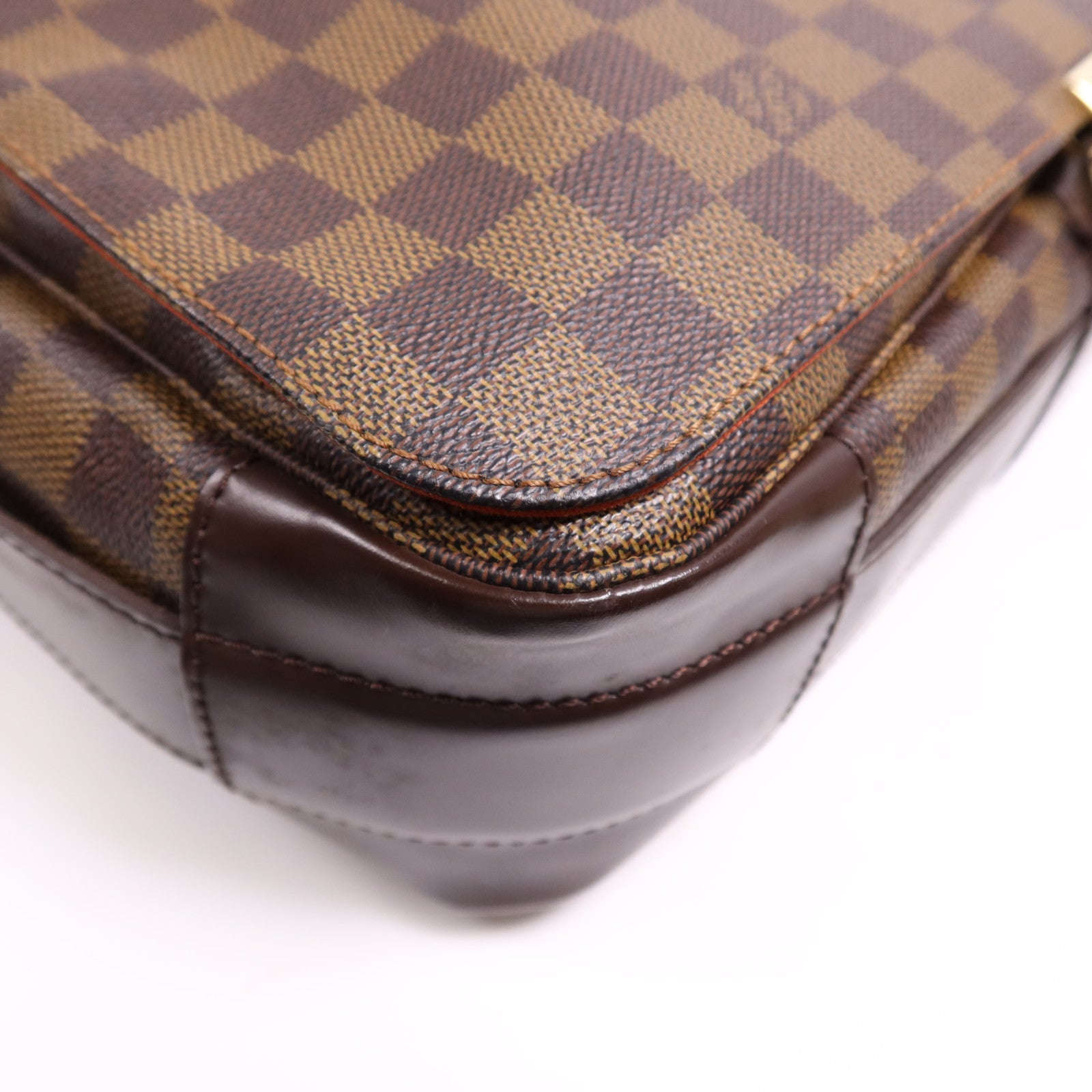 LOUIS VUITTON Damier Bastille金扣肩背袋