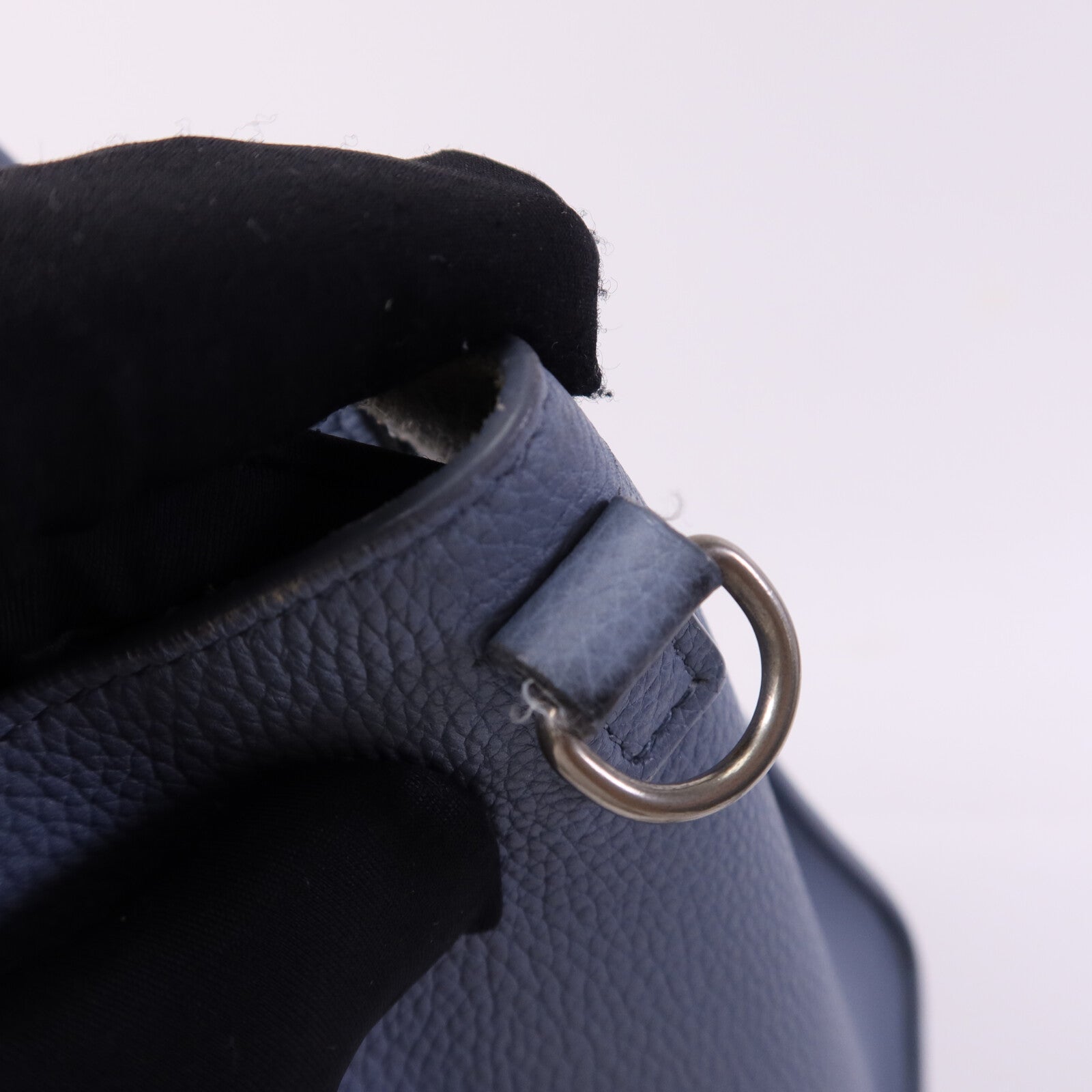 CELINE 牛皮皮革Nano Luggage銀扣手挽肩背兩用袋