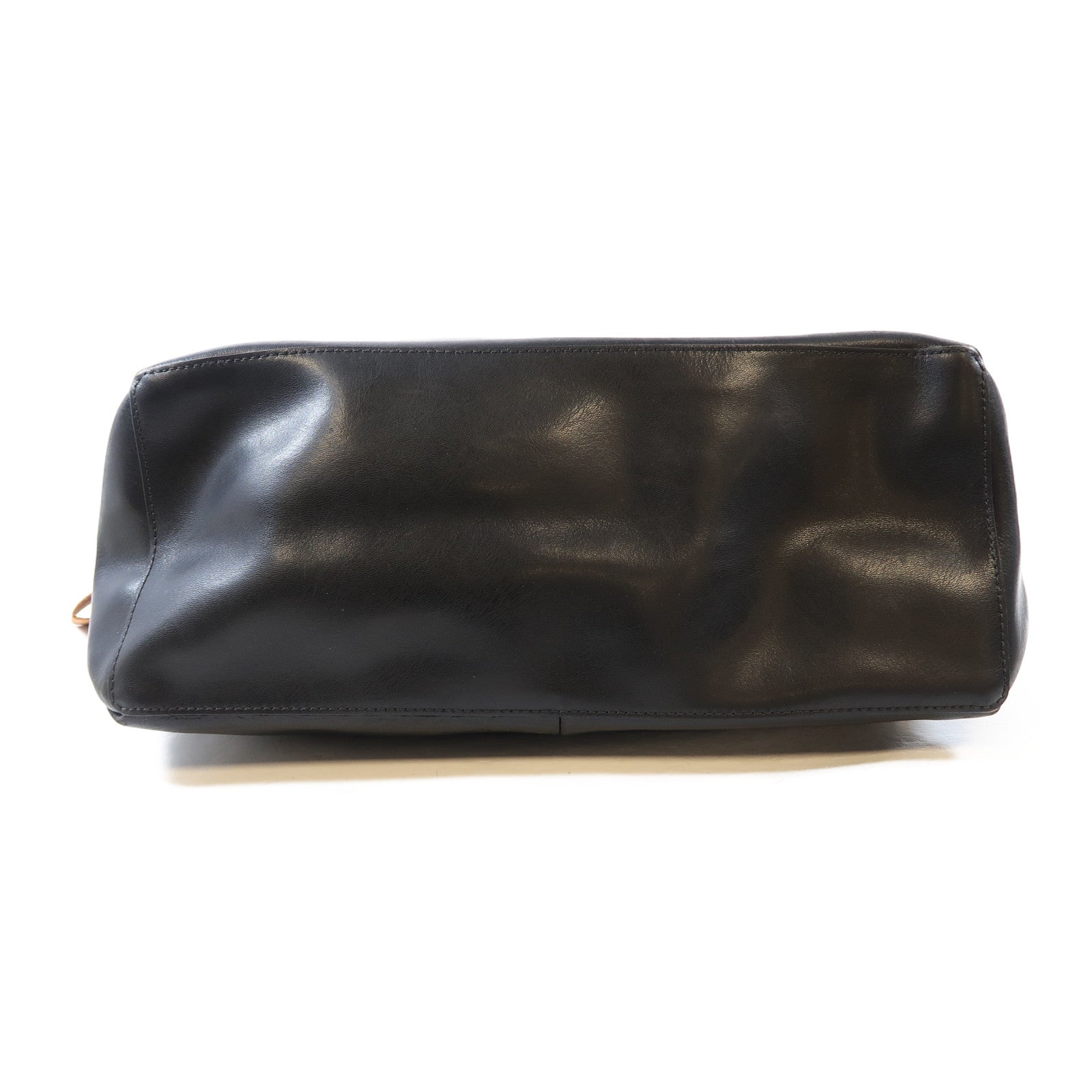 SEE BY CHLOE 牛皮皮革Shoulder Bag銀扣肩背袋黑色