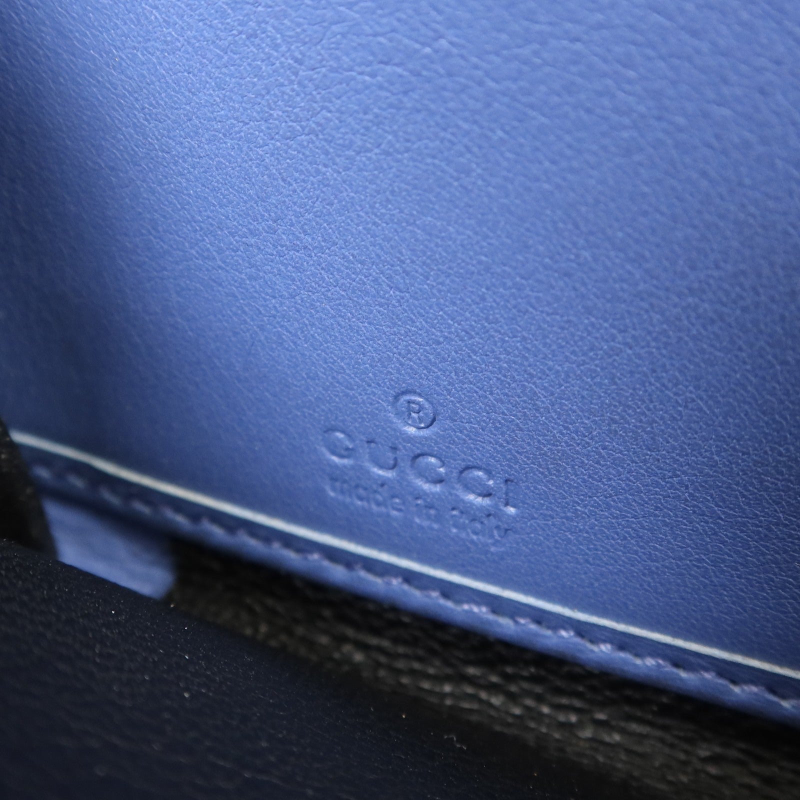 GUCCI 牛皮皮革Zipper Long Wallet金扣長錢包
