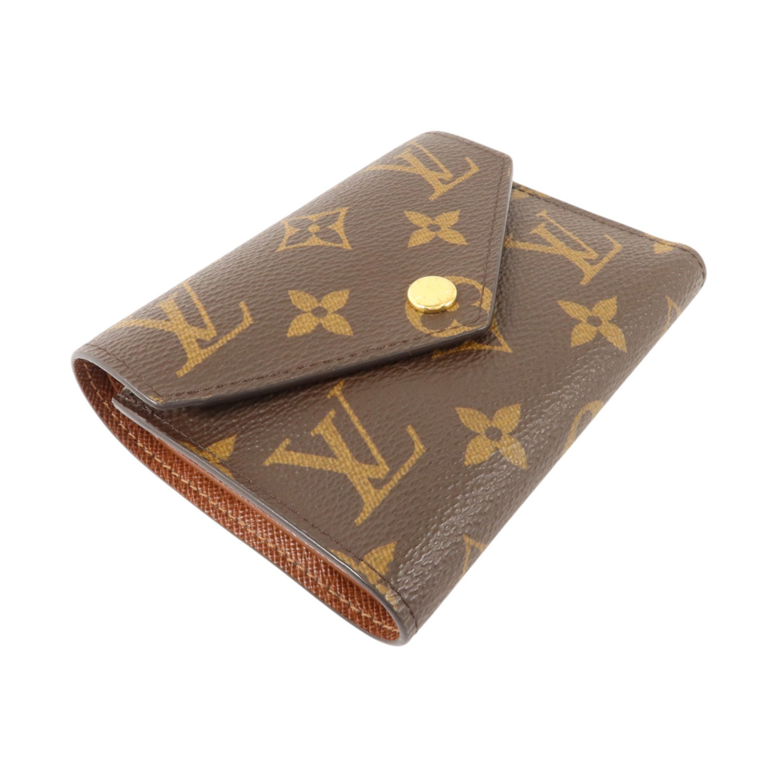 LOUIS VUITTON Monogram Victorine Walle金扣t錢包