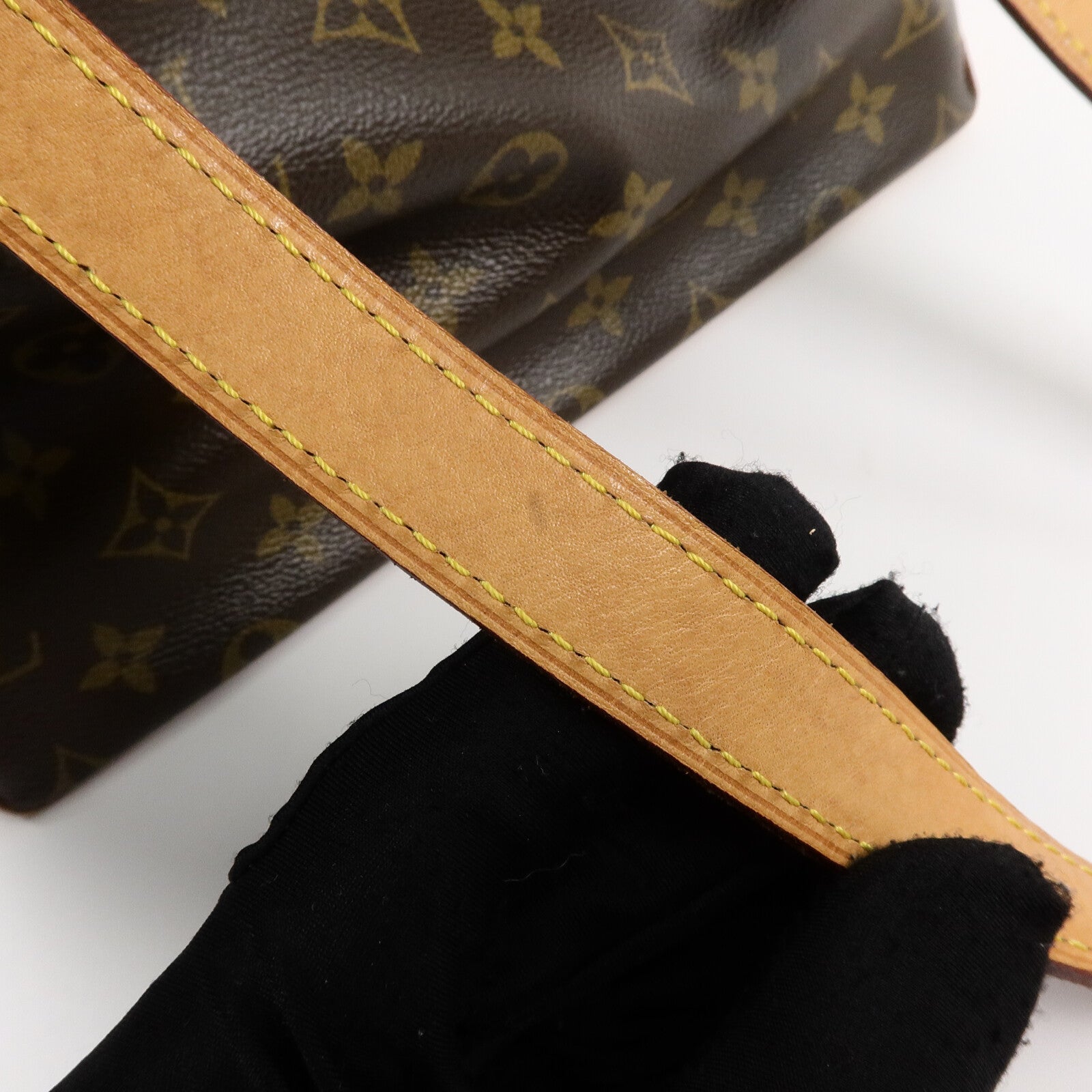 LOUIS VUITTON Monogram Cabas Piano金扣肩背袋
