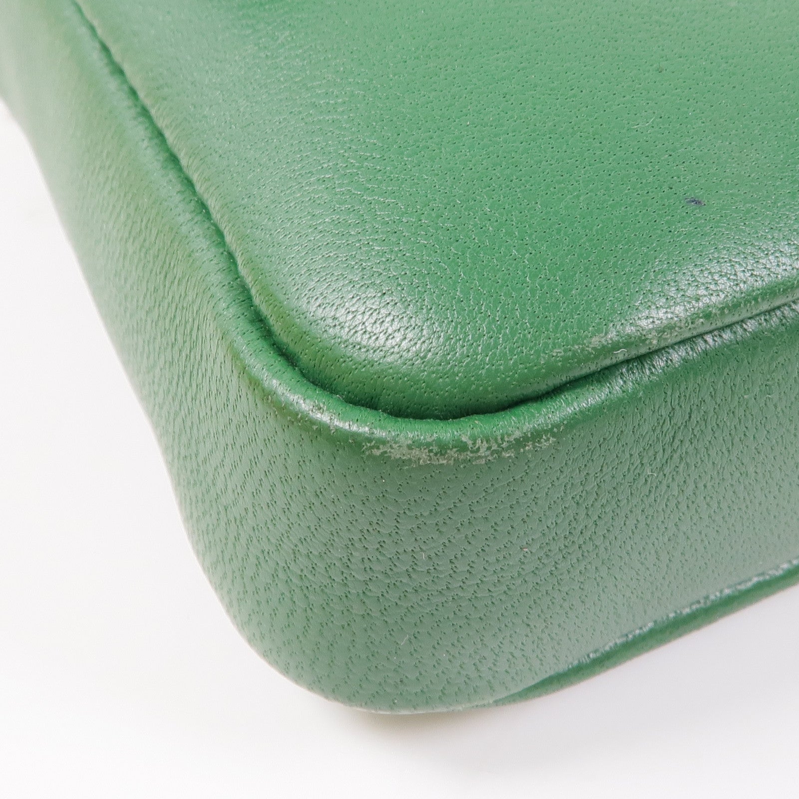 FENDI 牛皮皮革2 Way Shoulder銀扣手挽肩背兩用袋
