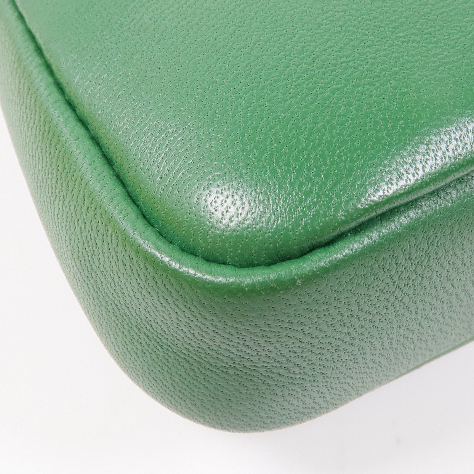 FENDI 牛皮皮革2 Way Shoulder銀扣手挽肩背兩用袋