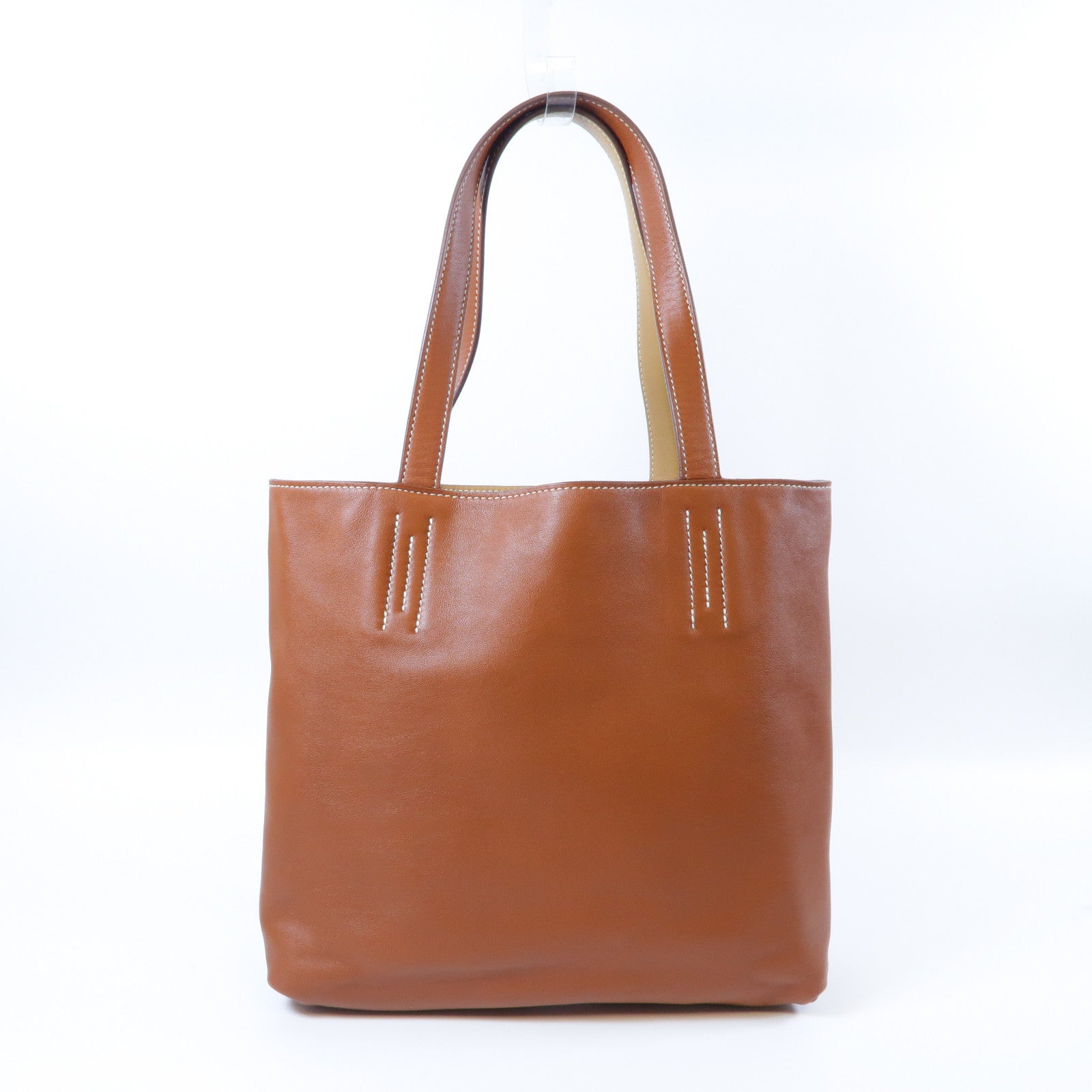 HERMES 【激減優惠】Swift皮革Double Sens 36肩背袋Camel駱駝色