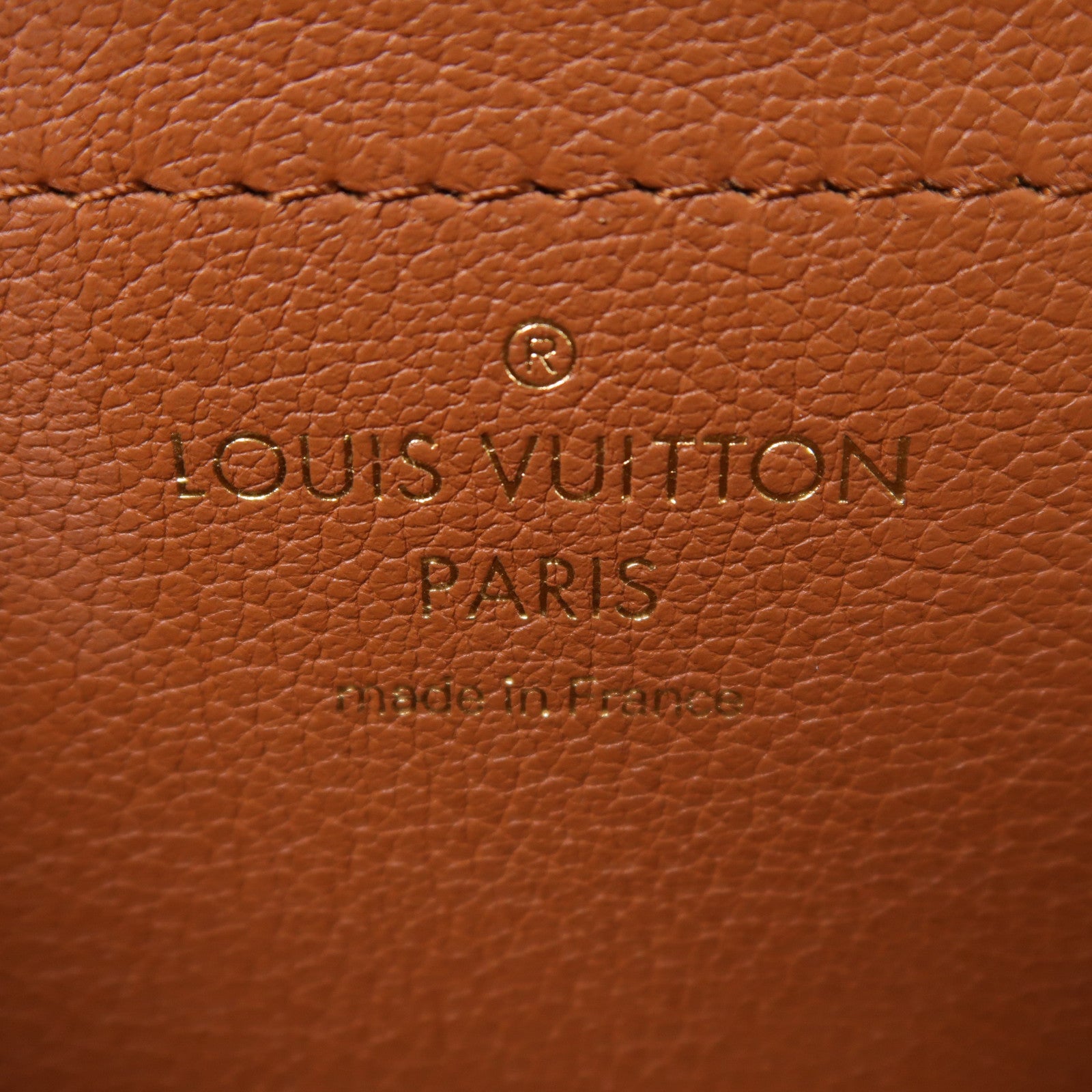 LOUIS VUITTON Monogram Marceau金扣鏈帶肩背袋棕色
