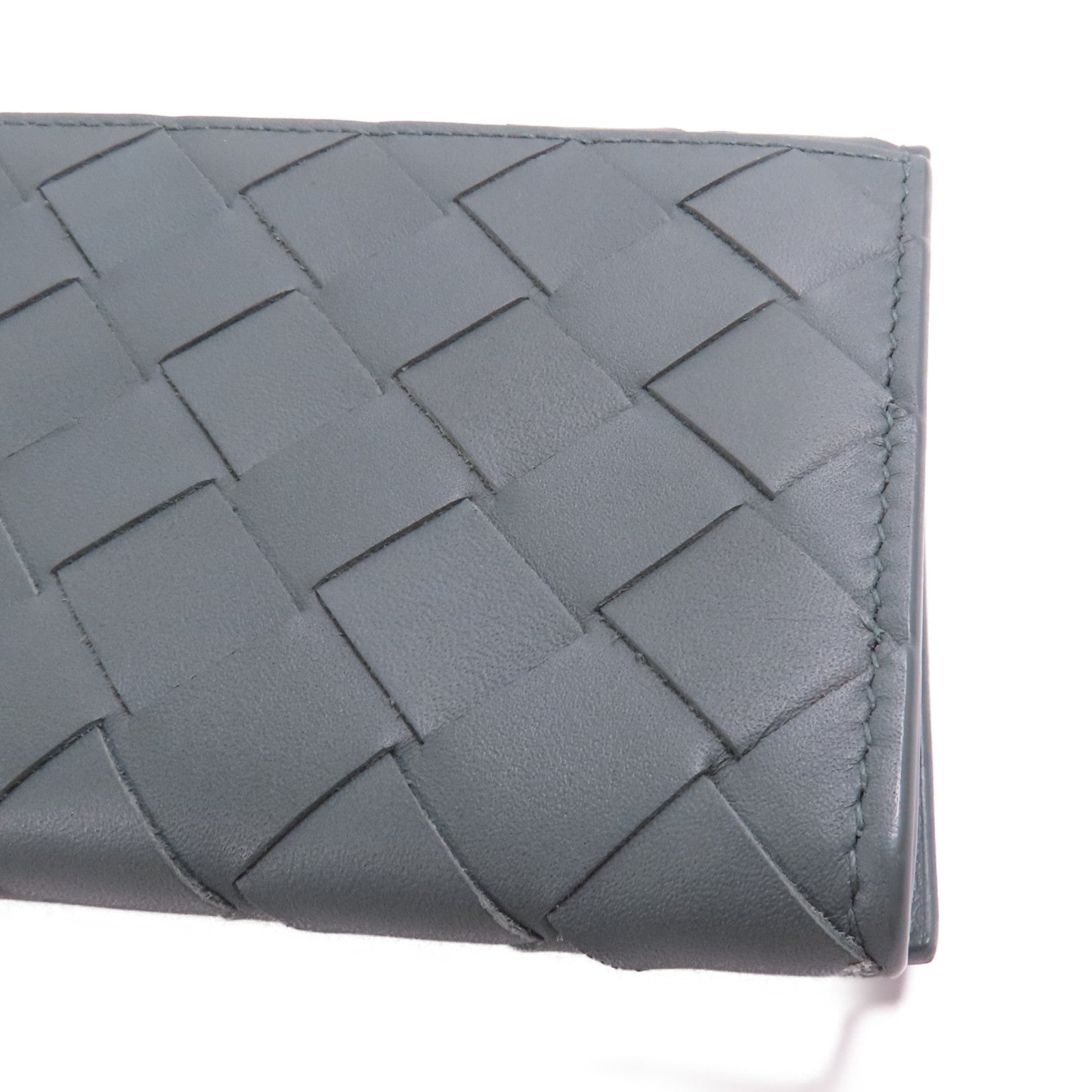 BOTTEGA VENETA 【激減優惠】牛皮皮革Long Wallet長錢包