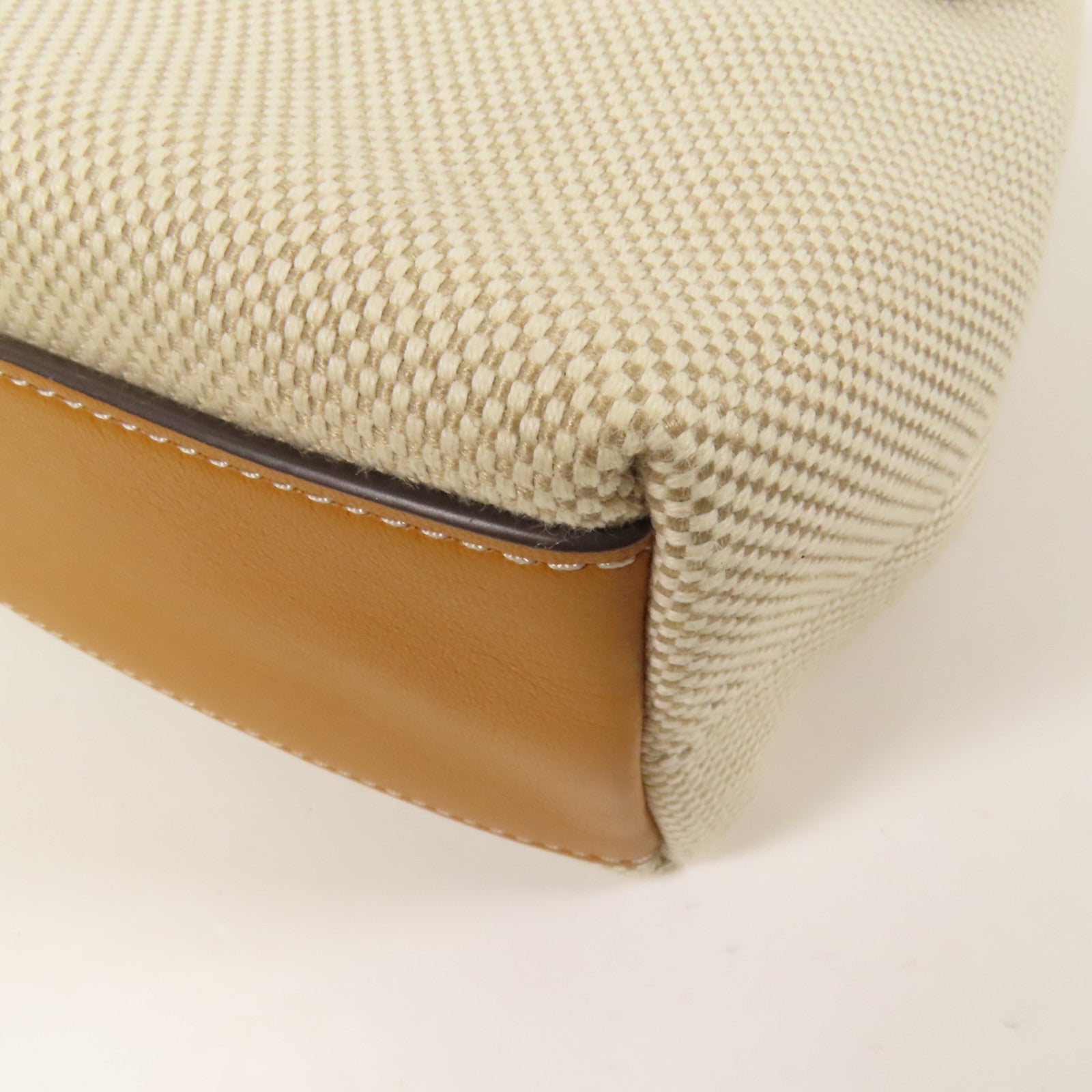 帆布/皮革2way Shoulder Bag金扣手挽肩背兩用袋