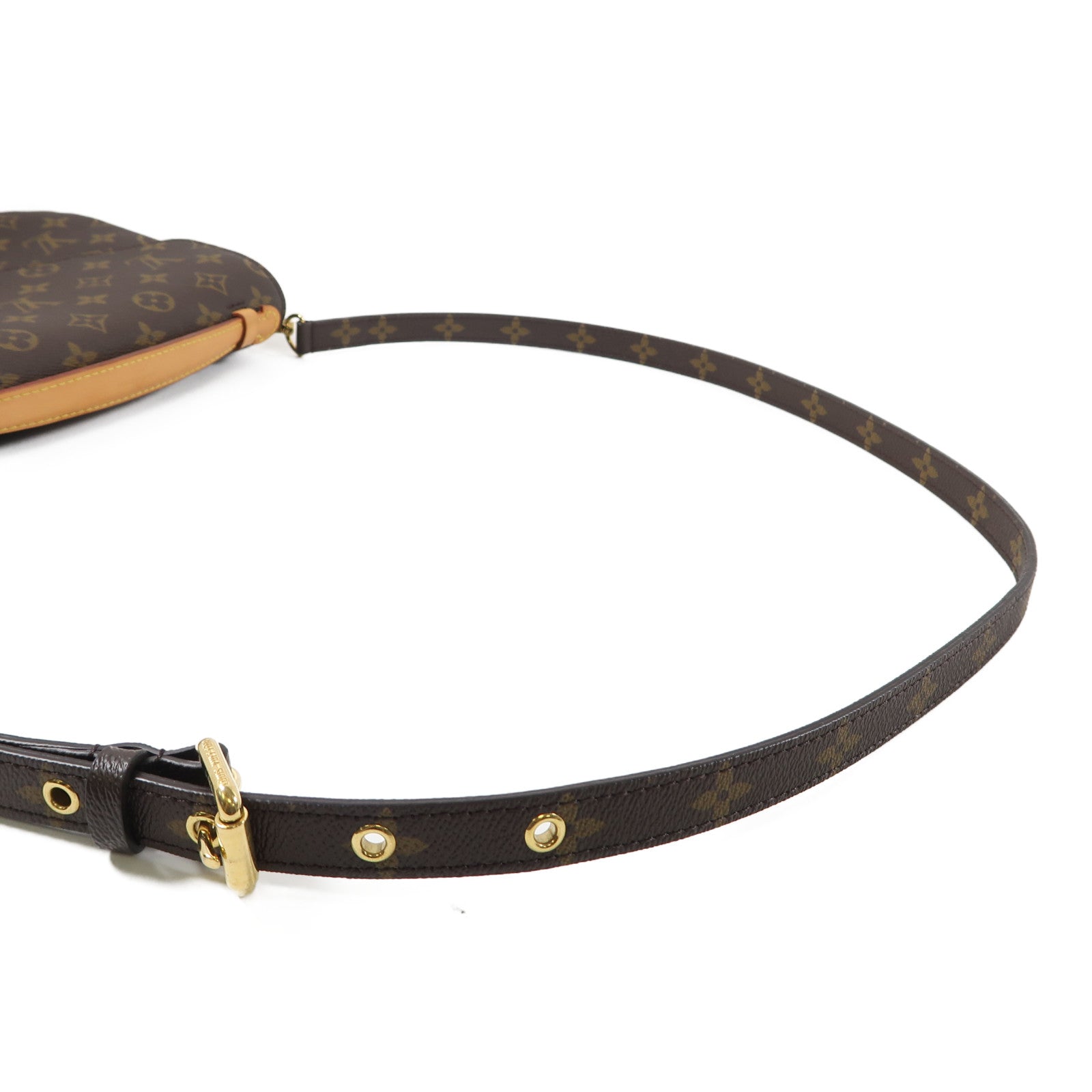 LOUIS VUITTON Monogram Pochette Metis金扣手挽肩背兩用袋啡色
