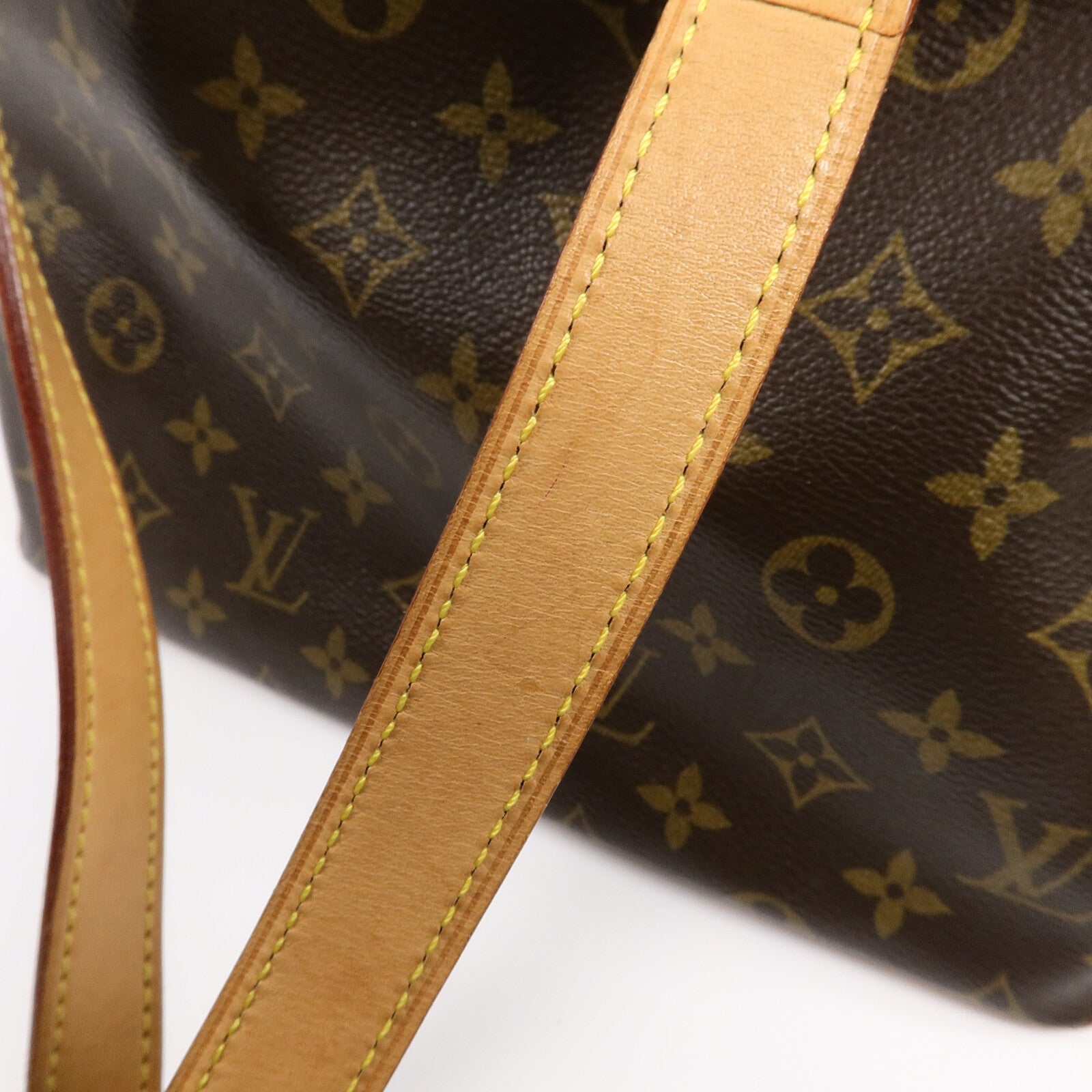 LOUIS VUITTON Monogram Cabas Piano金扣肩背袋