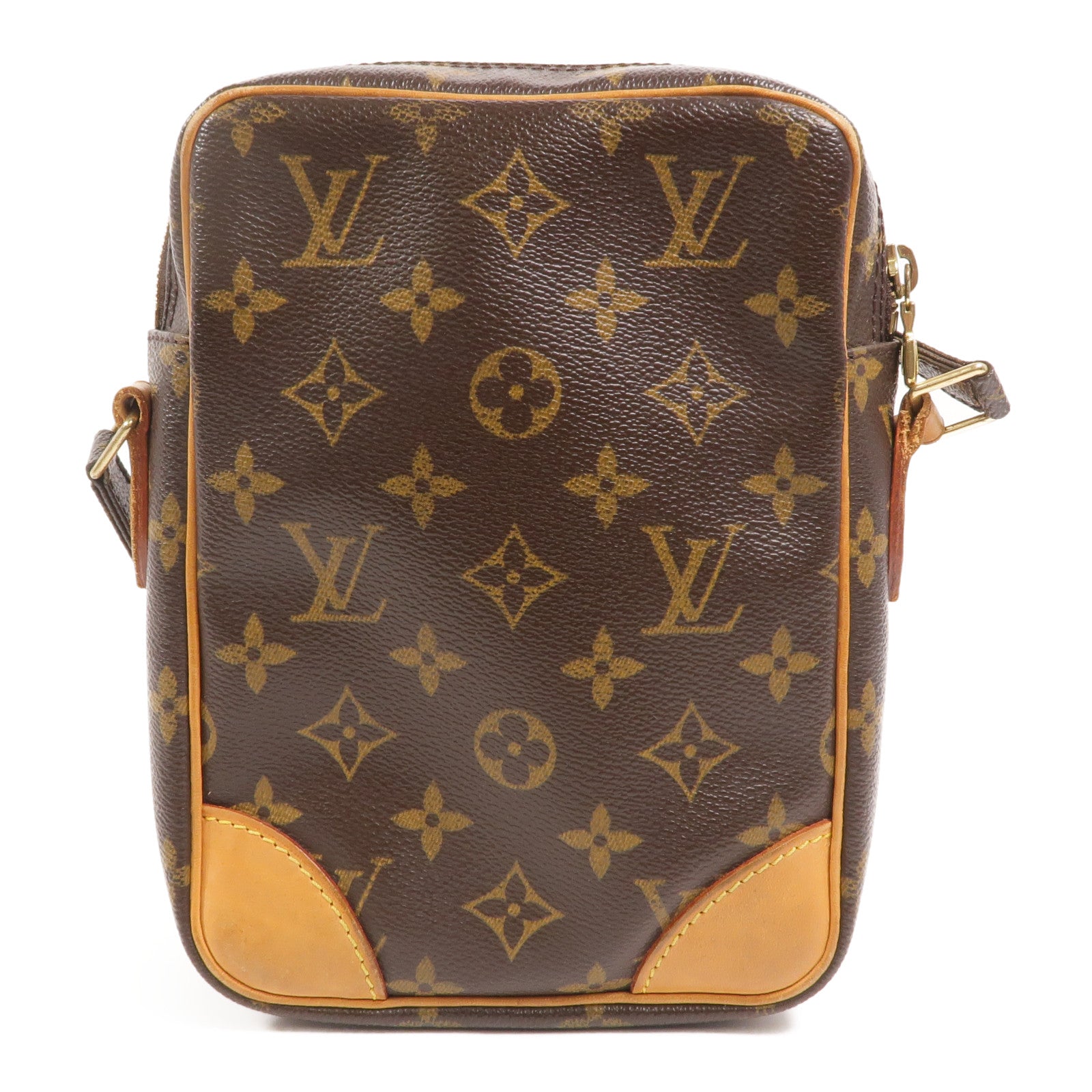 LOUIS VUITTON Monogram Danube金扣肩背袋