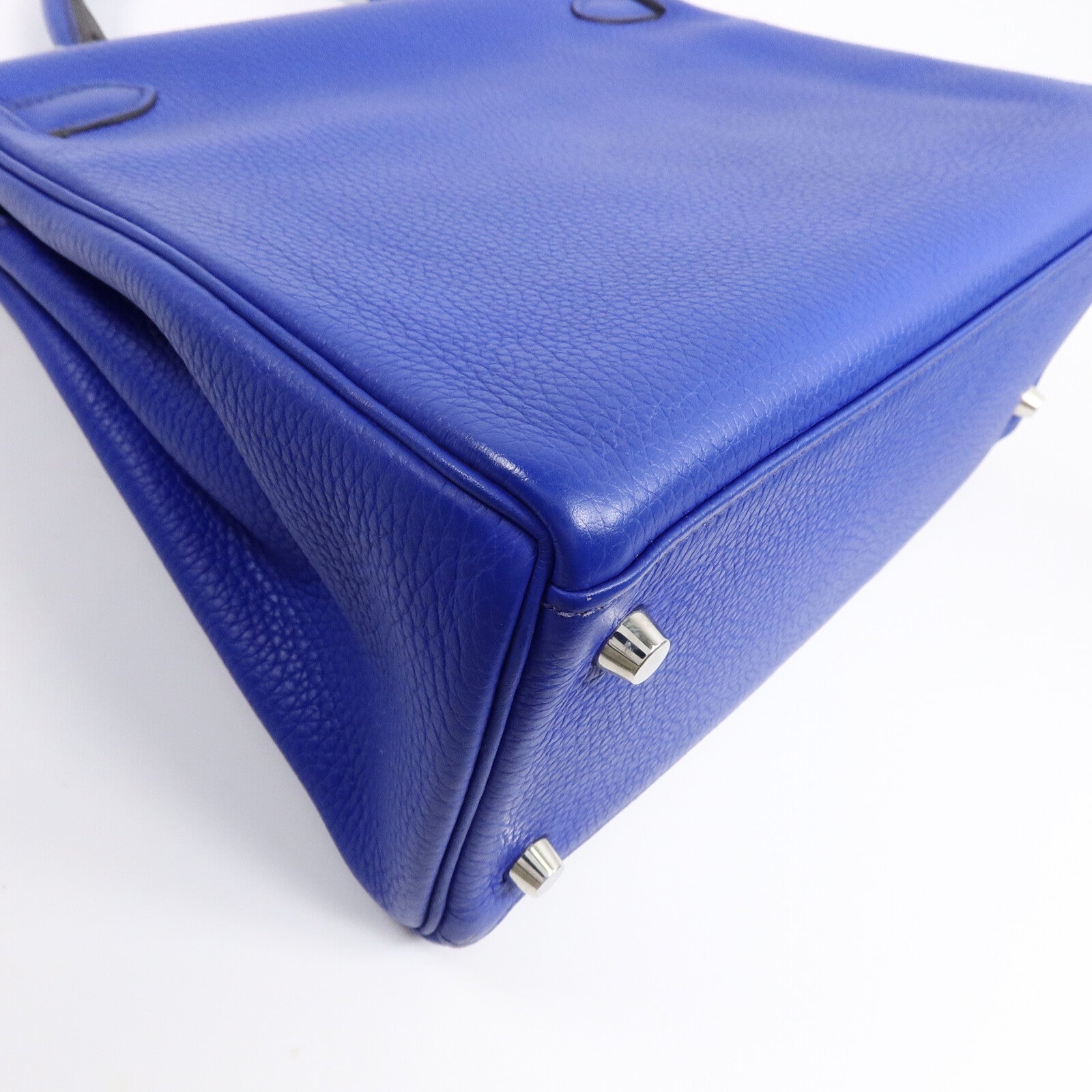 HERMES Togo皮革Kelly 28手挽肩背兩用袋Electric Blue