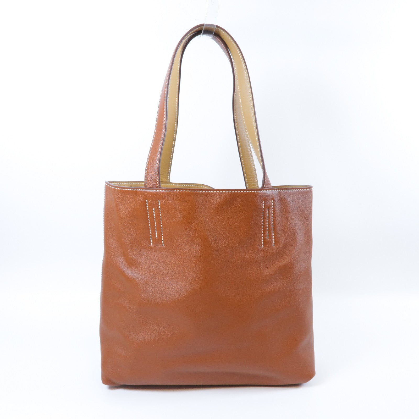 HERMES 【激減優惠】Swift皮革Double Sens 36肩背袋Camel駱駝色