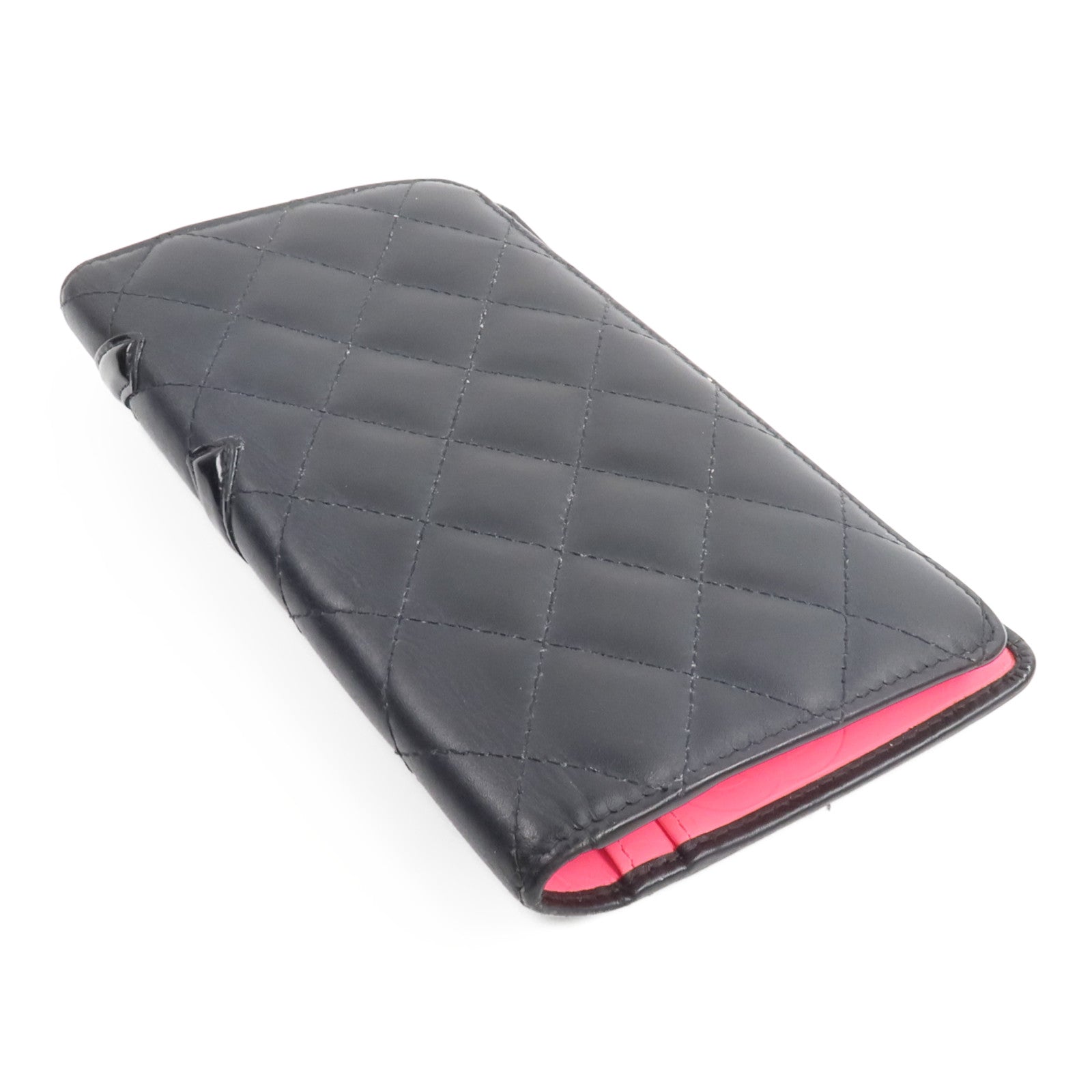 CHANEL 牛皮皮革Cambon Long Wallet長錢包