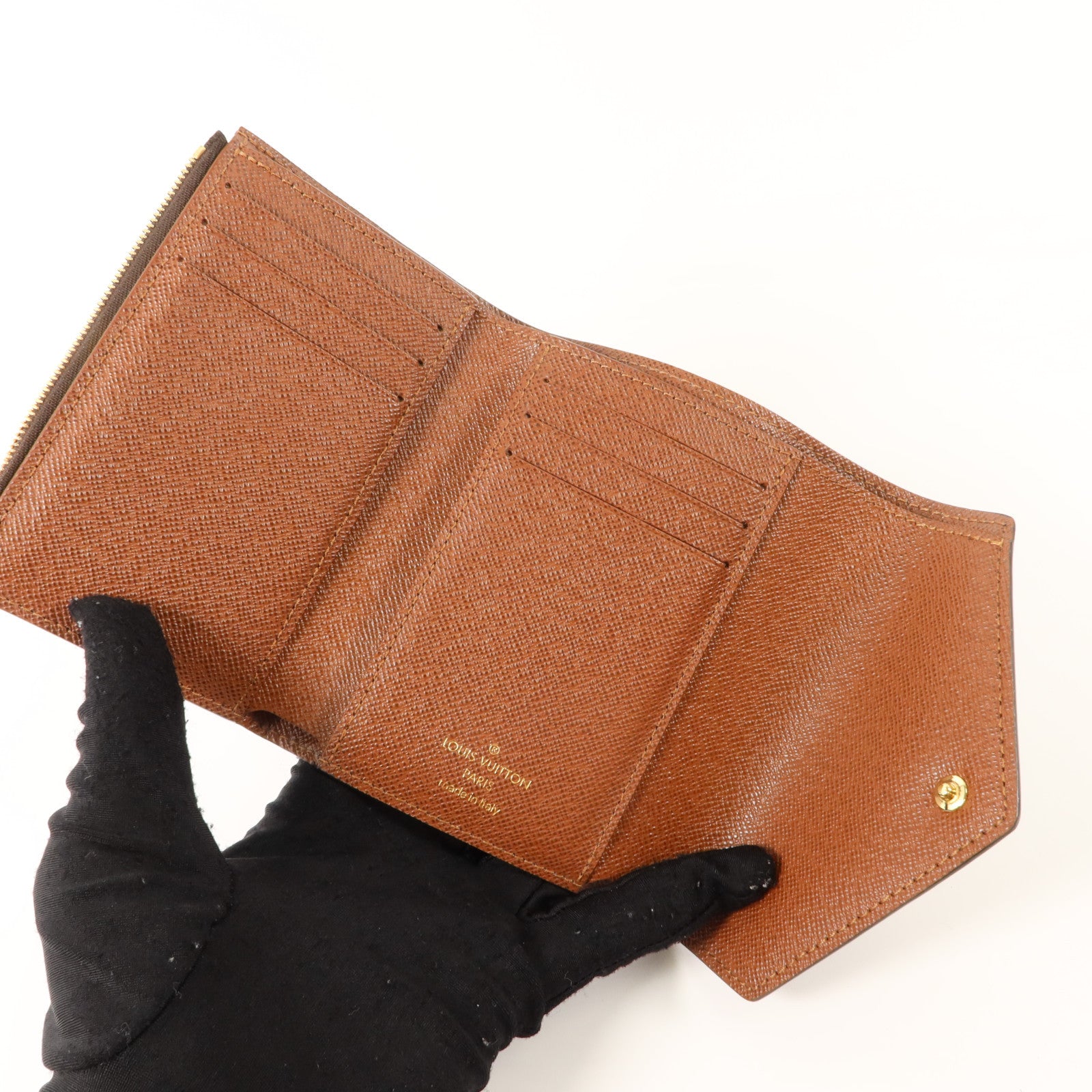 LOUIS VUITTON Monogram Victorine Walle金扣t錢包