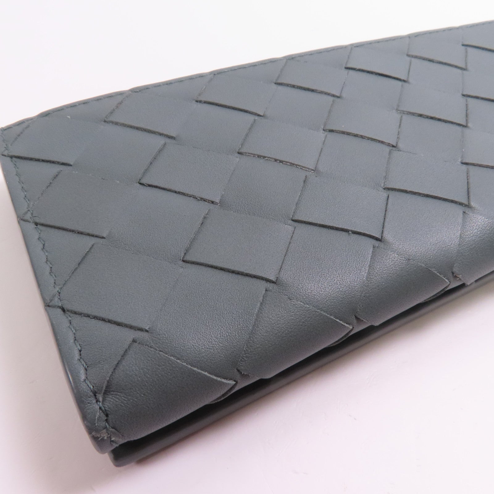 BOTTEGA VENETA 【激減優惠】牛皮皮革Long Wallet長錢包