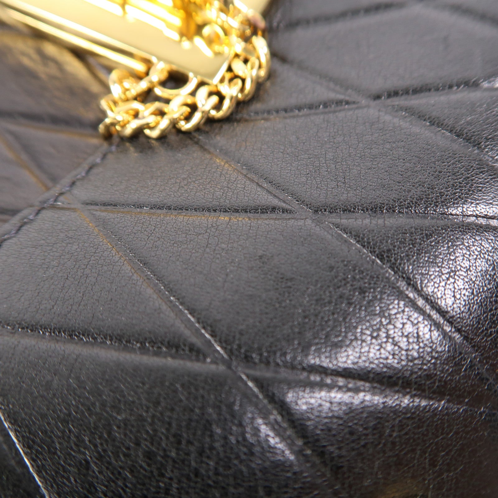 Chloe 牛皮皮革Shoulder Bag金扣鏈帶肩背袋