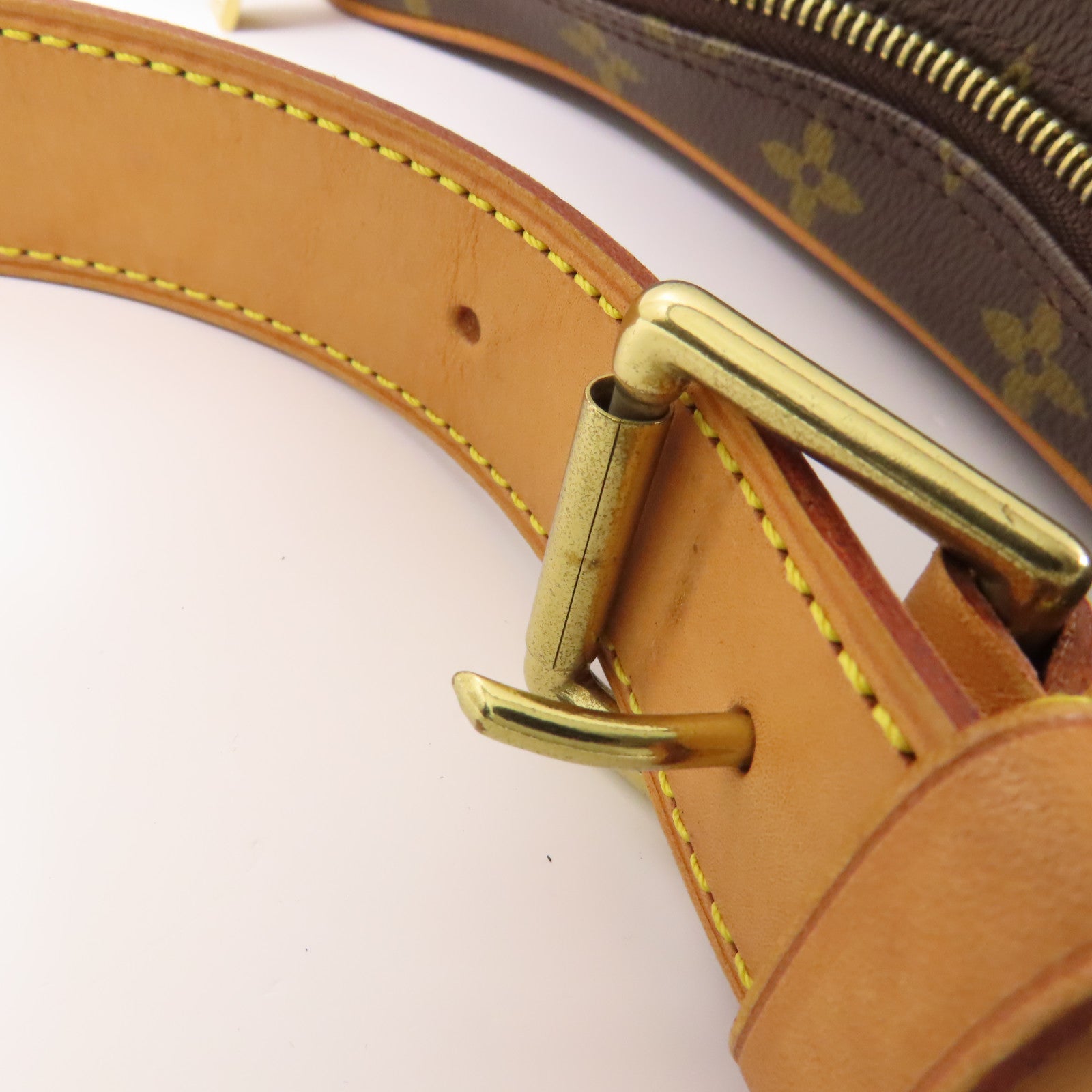 LOUIS VUITTON Monogram Croissant MM金扣肩背袋