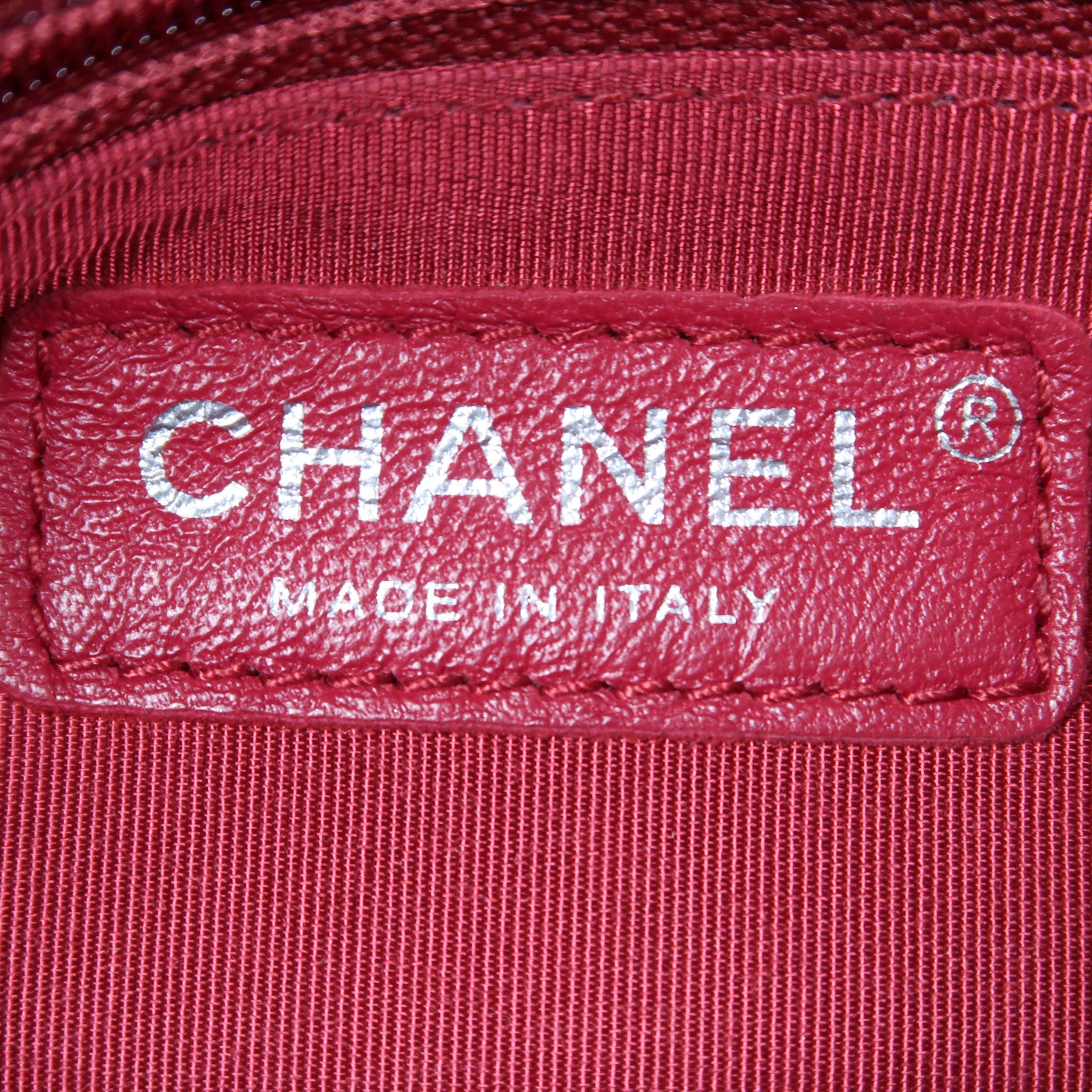 CHANEL 【激減優惠】菱格牛皮皮革Gabrielle鏈帶肩背袋藍色