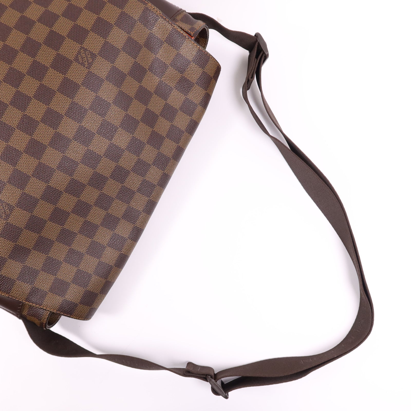 LOUIS VUITTON Damier Bastille金扣肩背袋