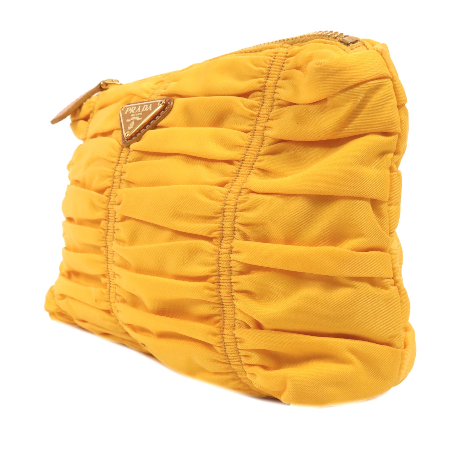 PRADA 尼龍Cosmetics Bag金扣手拿包