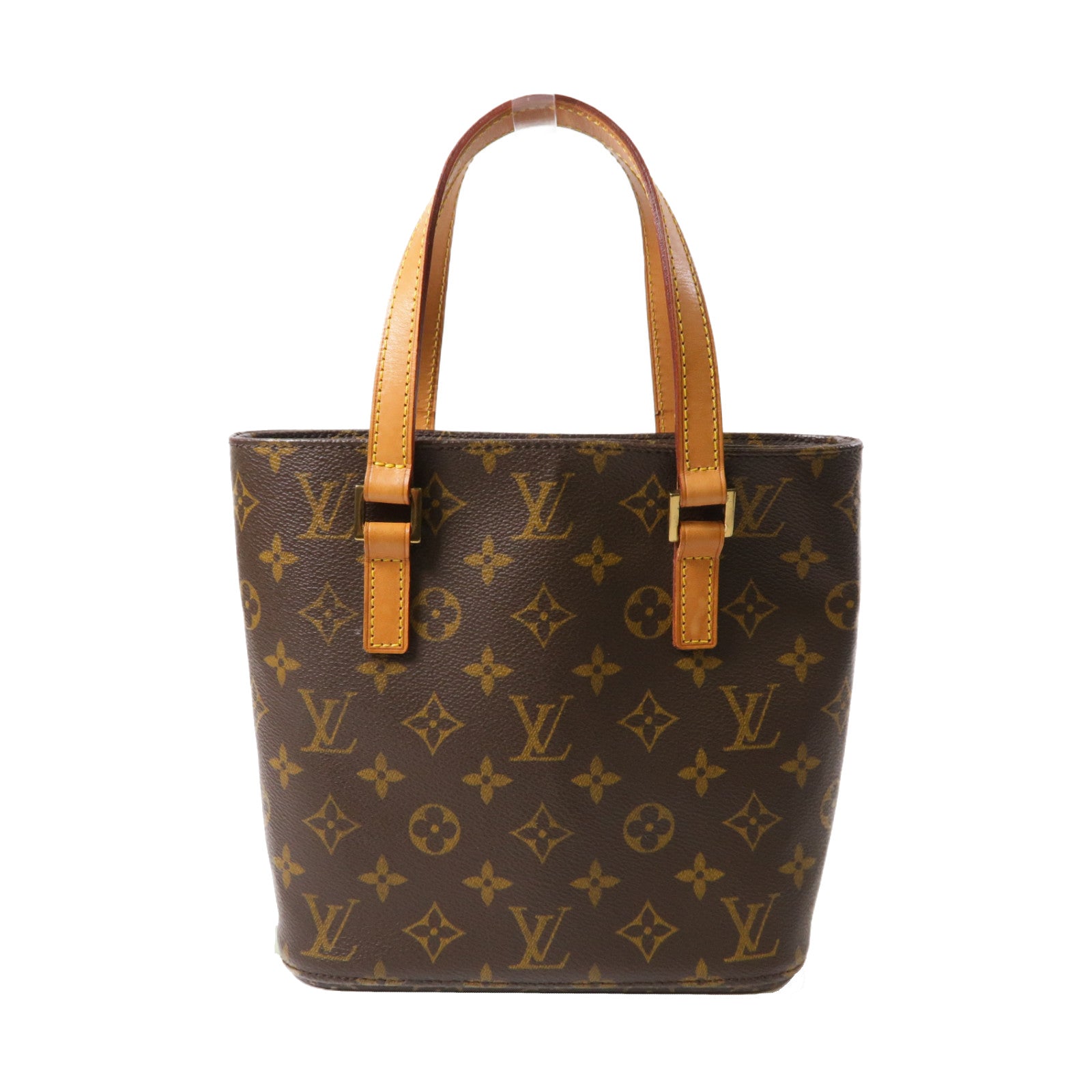 LOUIS VUITTON Monogram Vavin PM金扣手挽袋啡色
