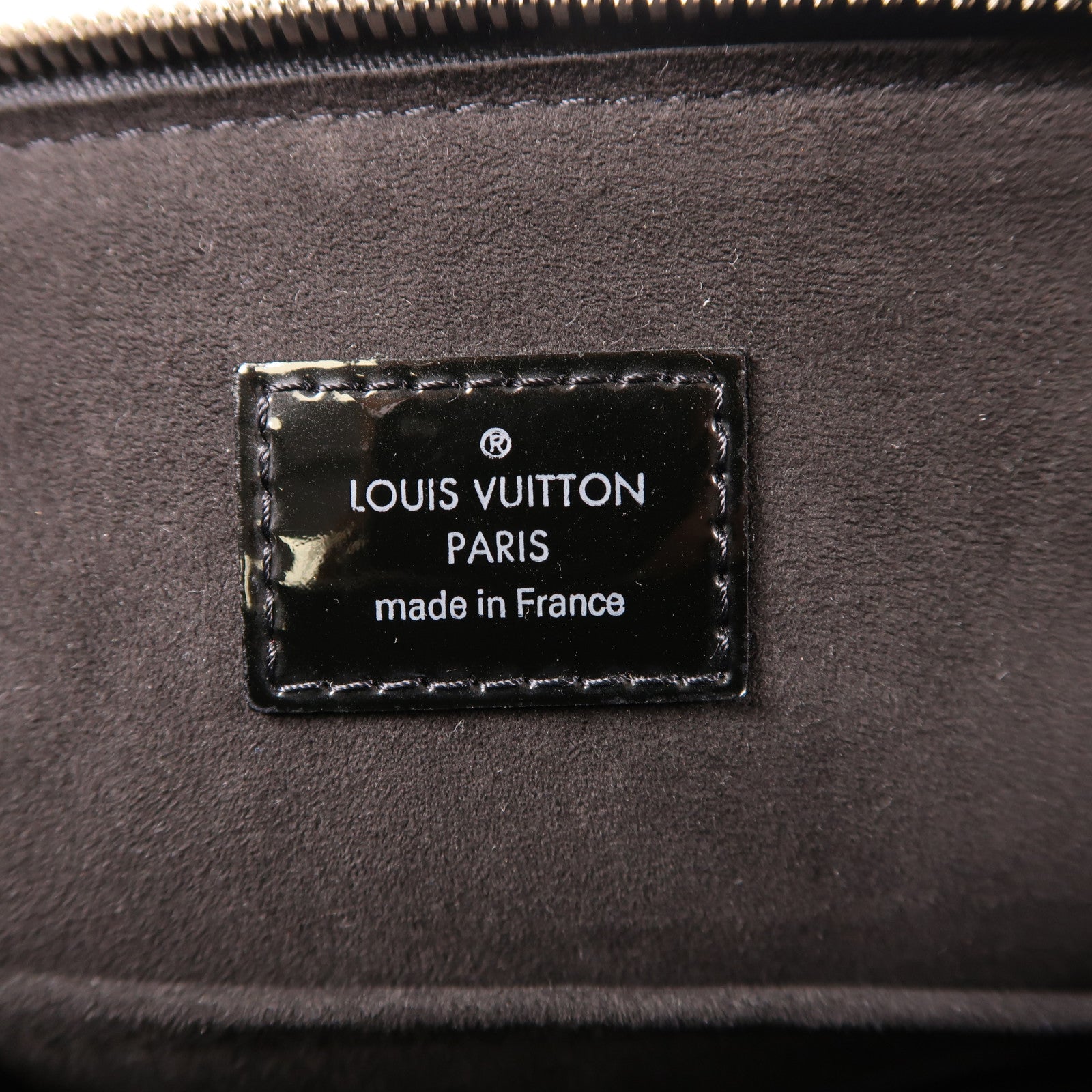 LOUIS VUITTON Epi Electric Alma PM銀扣手挽袋黑色
