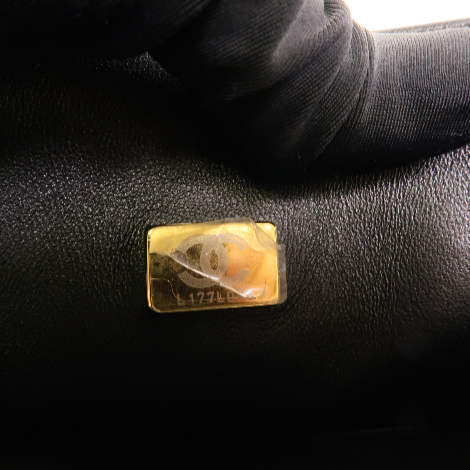 CHANEL 羊皮皮革Boy 20鏈帶肩背袋