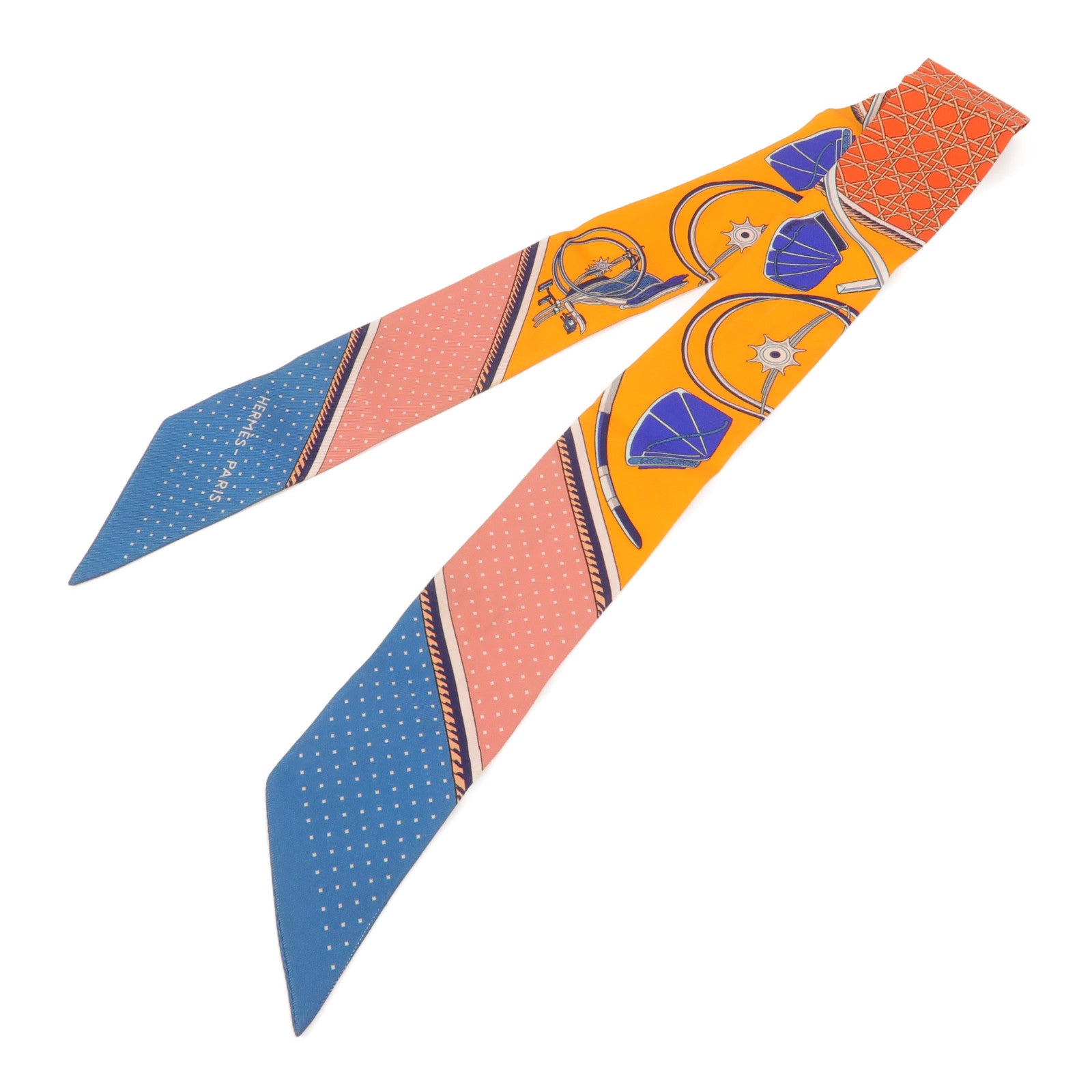 HERMES 絲質Twilly絲巾