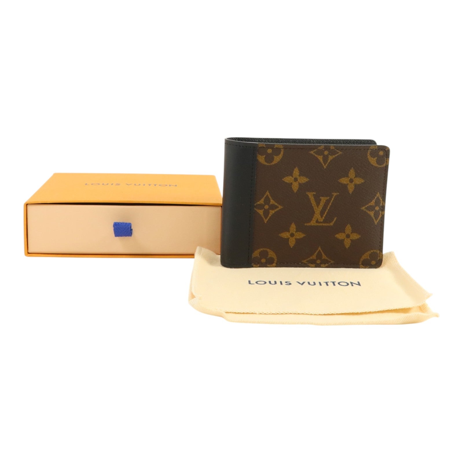 LOUIS VUITTON Monogram Macassar Multiple Wallet錢包