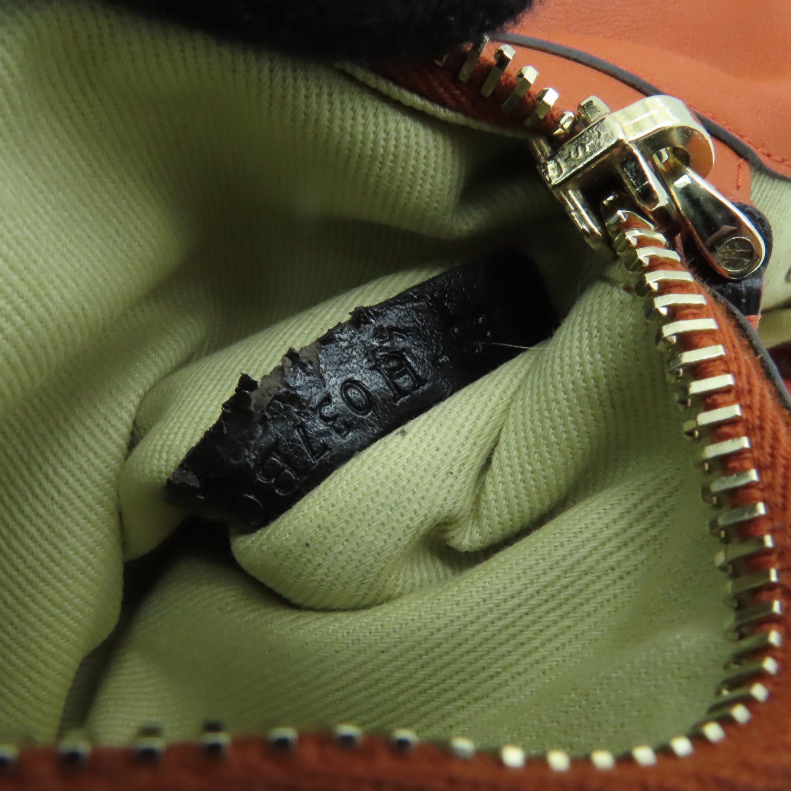 Valentino 【激減優惠】羊皮皮革2 Way Shoulder金扣手挽肩背兩用袋橙色