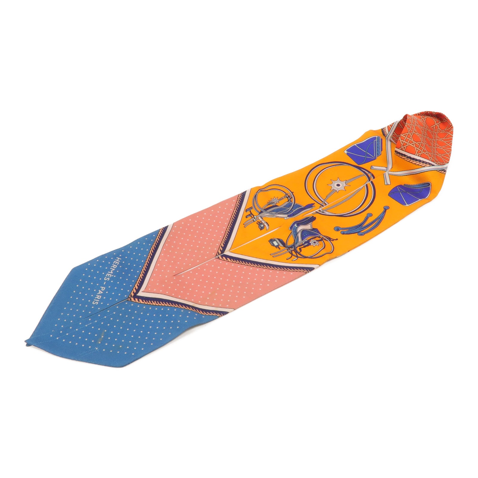 HERMES 絲質Twilly絲巾