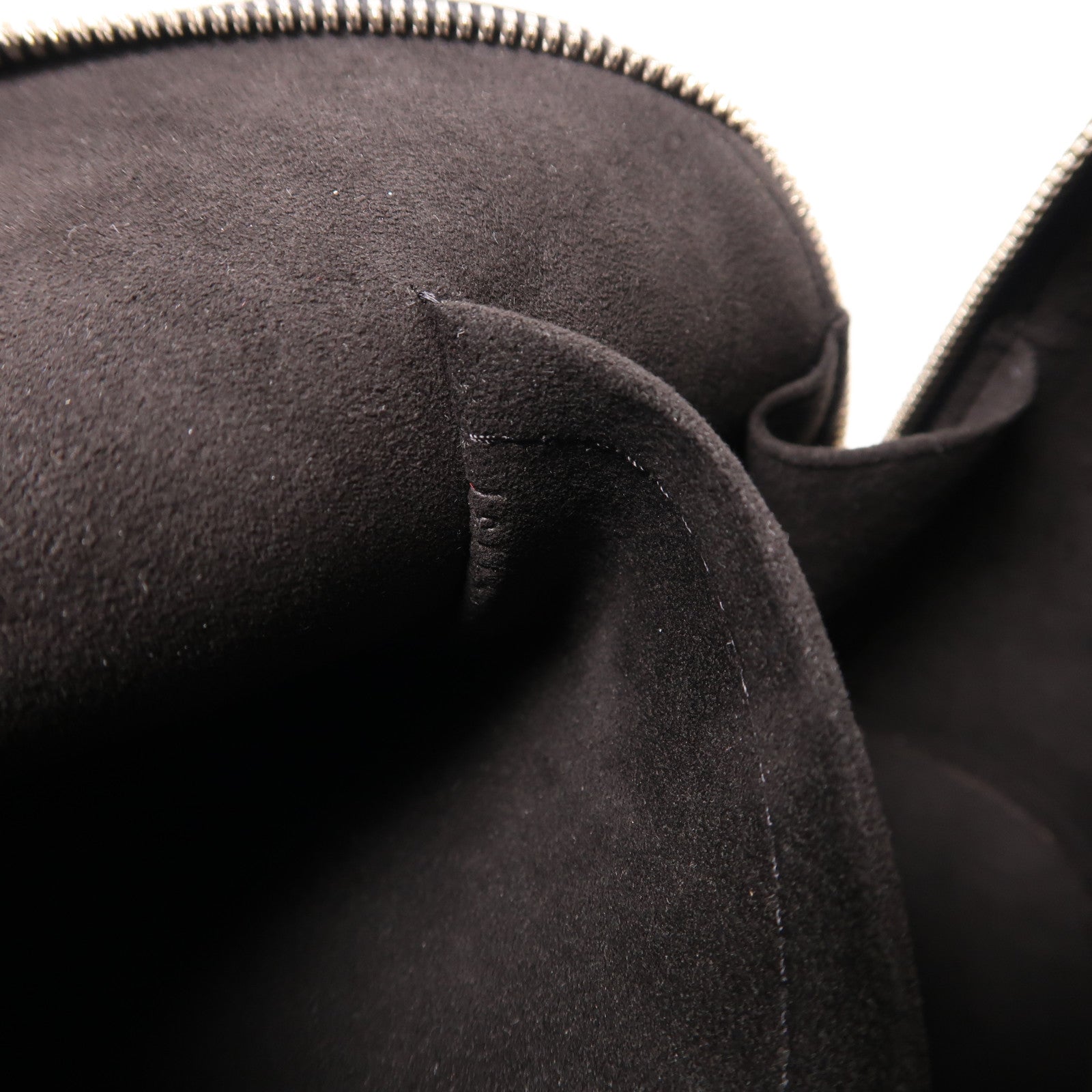 LOUIS VUITTON Epi Electric Alma PM銀扣手挽袋黑色