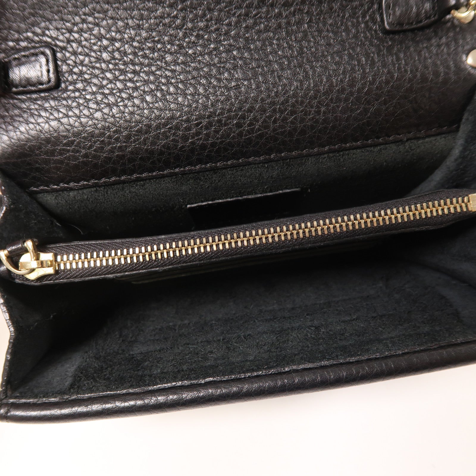 Valentino 牛皮皮革Chain Shoulder金扣鏈帶肩背袋