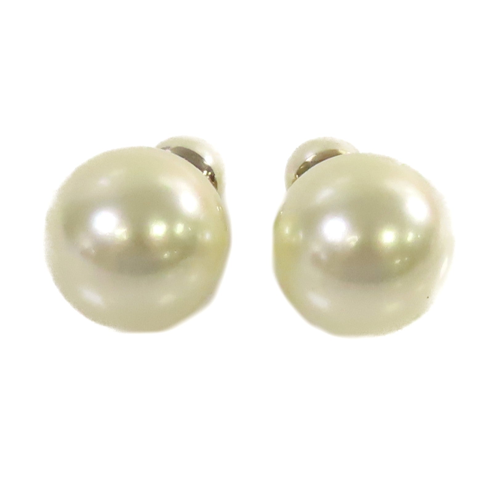 Dior 仿珍珠Earrings耳環珍珠色