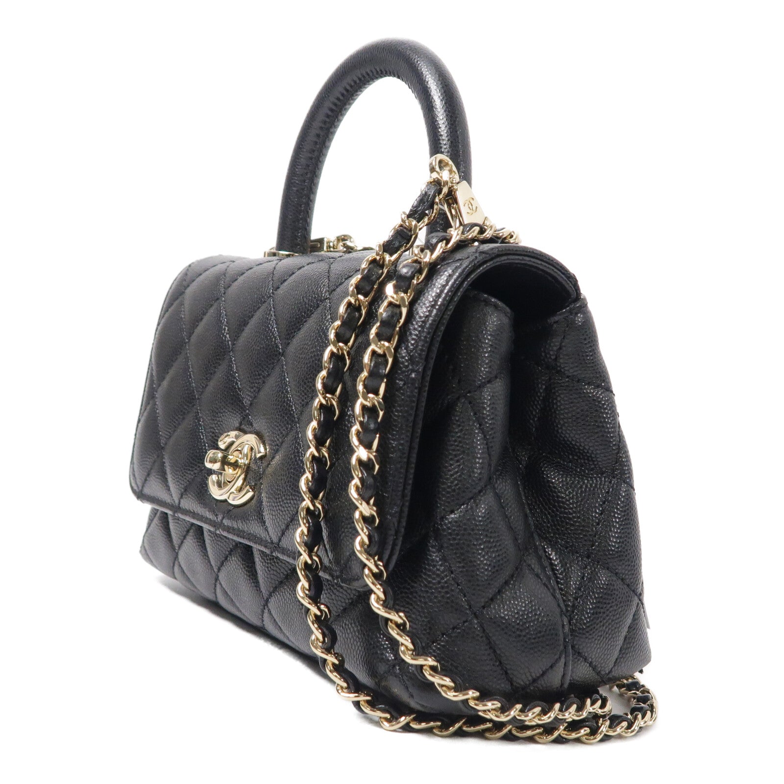 CHANEL Mini Coco Handle手挽肩背兩用袋